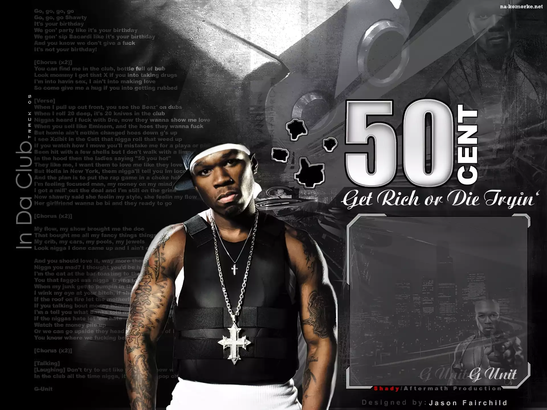 50 Cent, Kamizelka, Czarna
