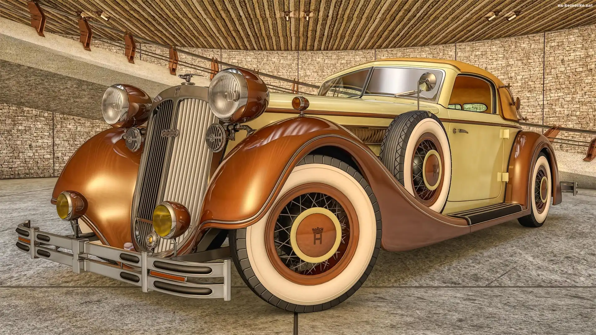 Horch 853 Sport, 1937, Cabrio, Samochód zabytkowy