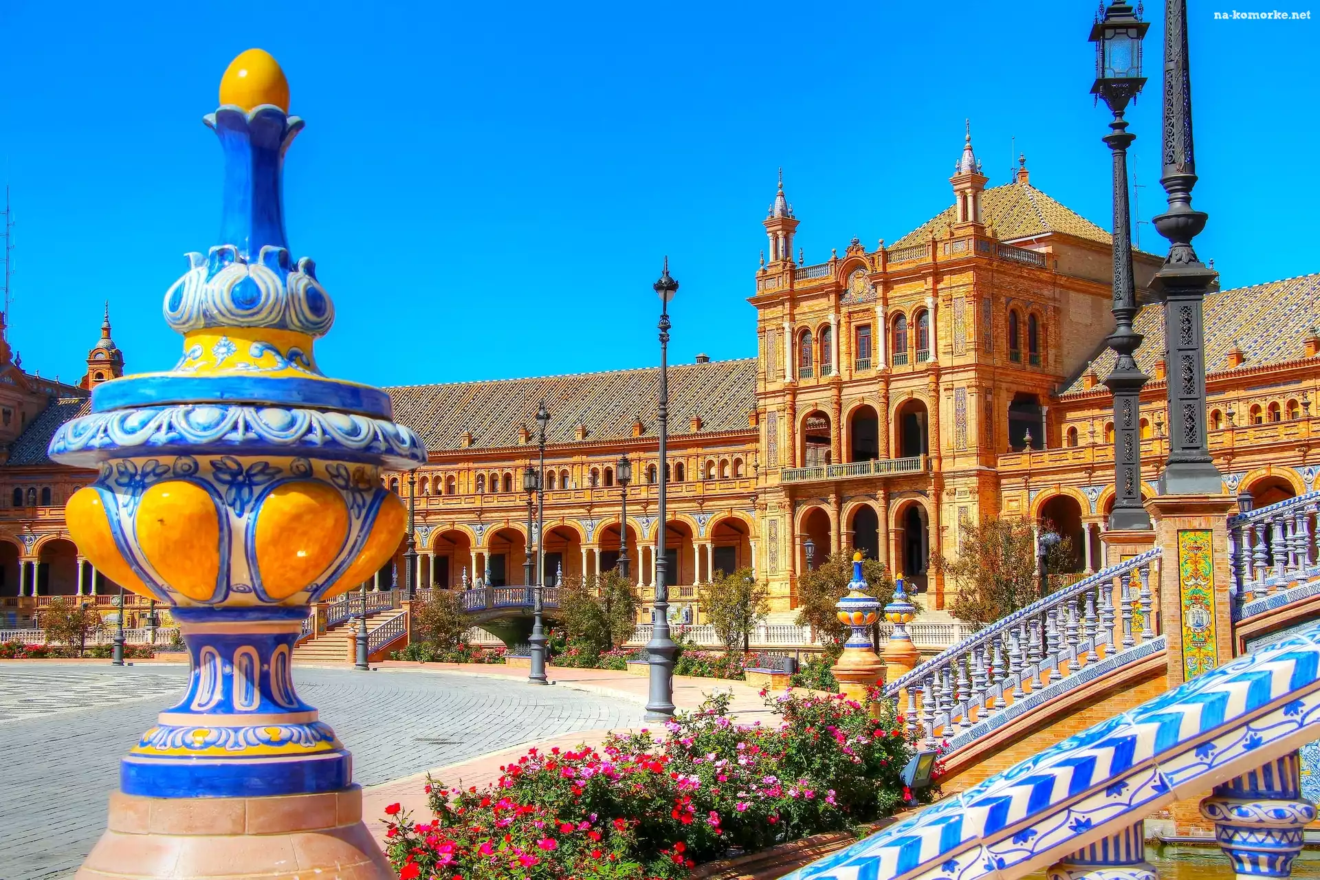 Sewilla, Pałac
, Hiszpania, Plaza de España