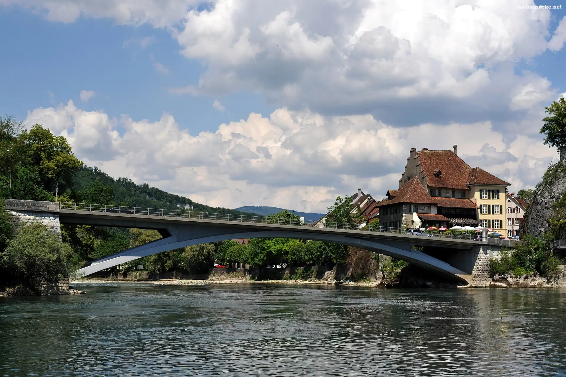 Aarburg, Łukowy, Szwajcaria, Most