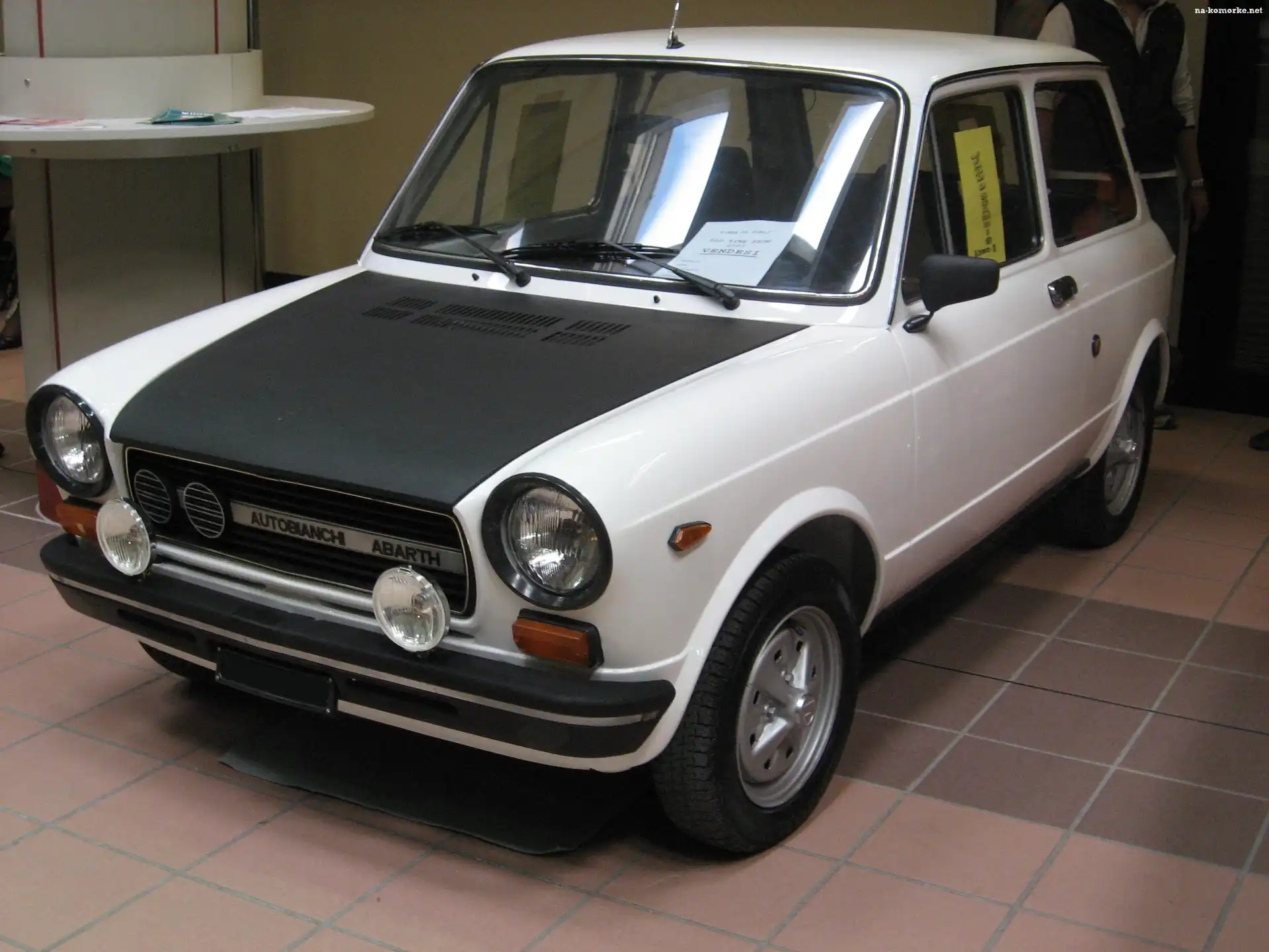 Abarth, Przód, Biały, Autobianchi A112, Wersja