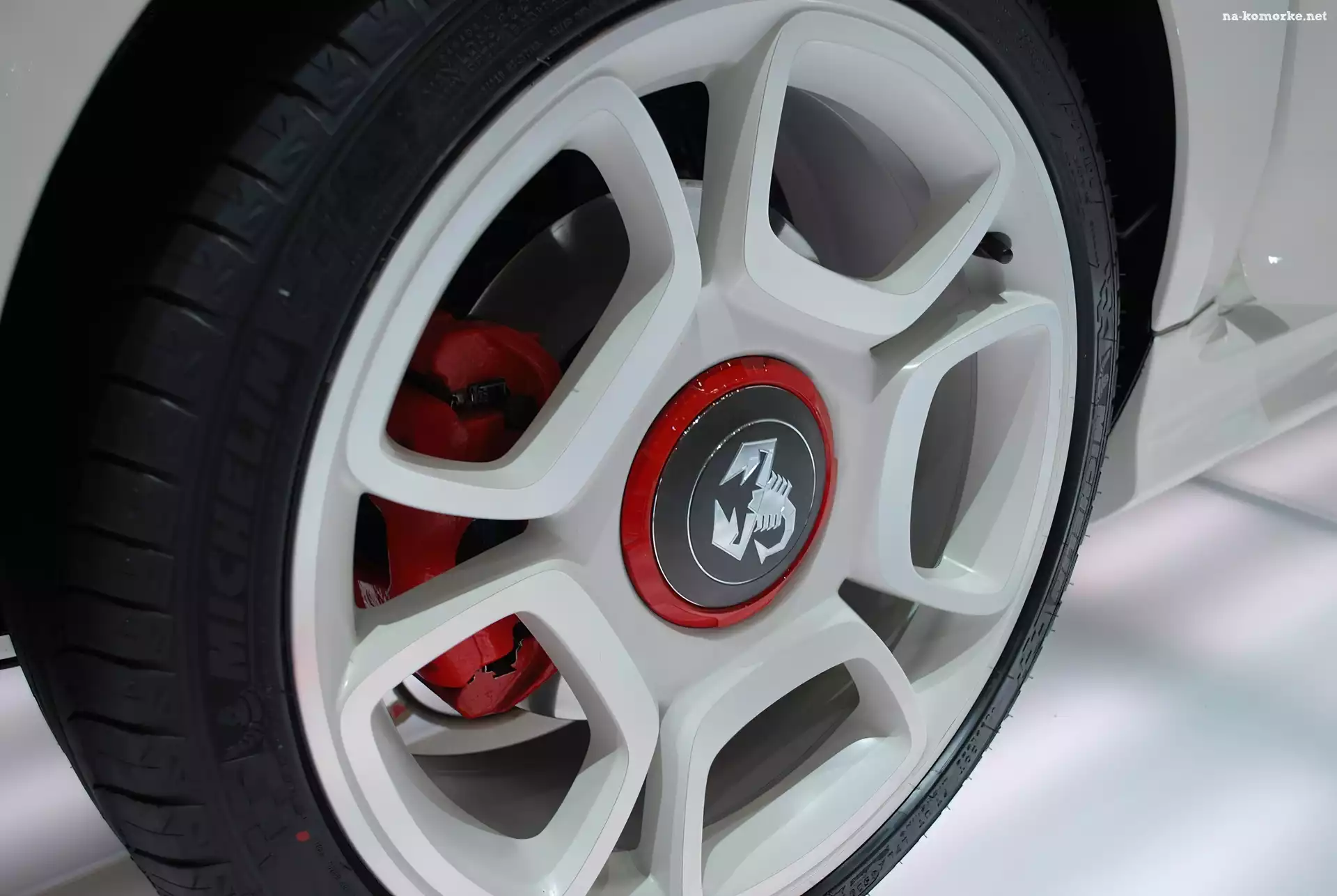 Abarth 500, Zacisk, Koło, Alufelga
