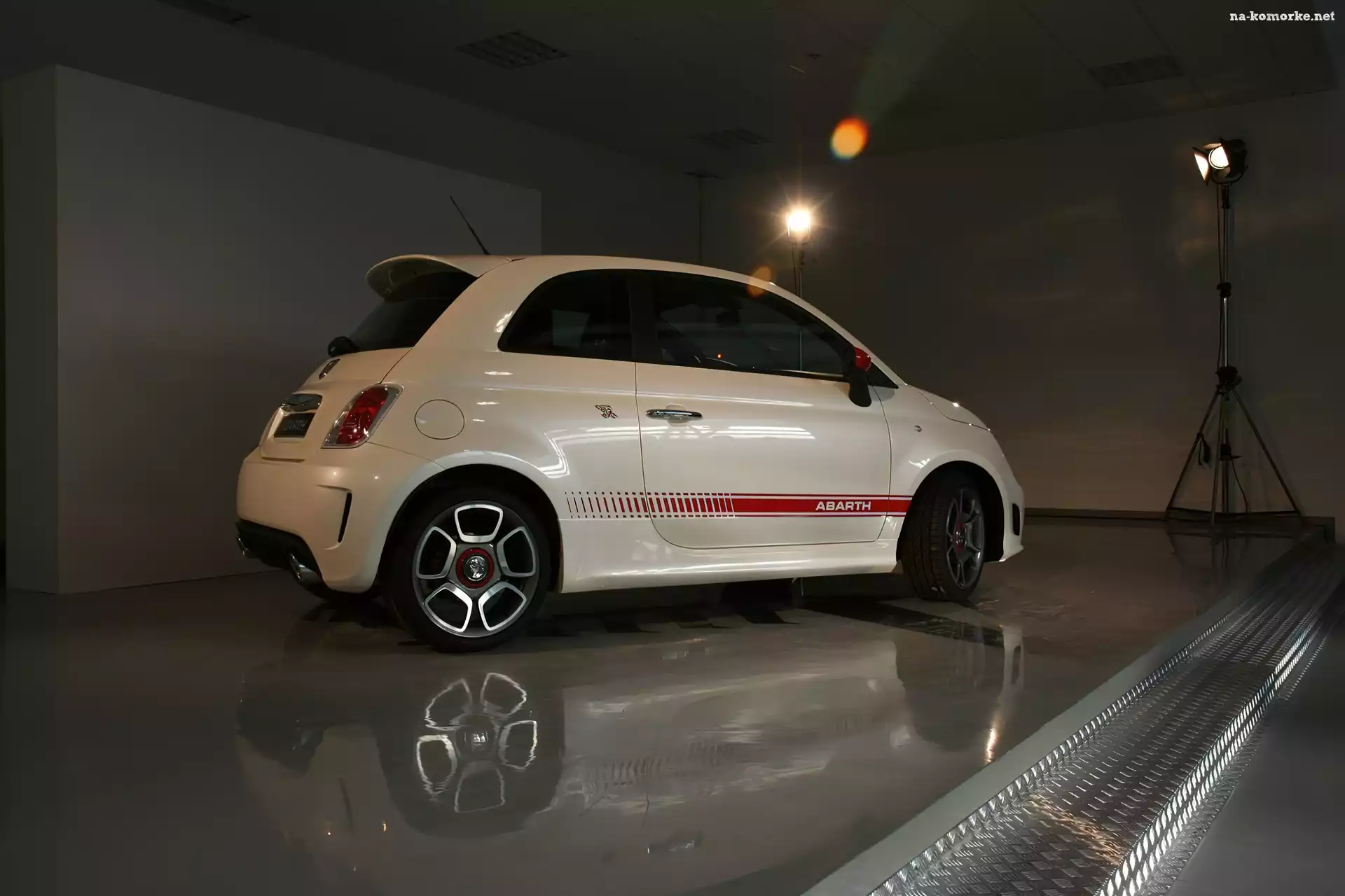 Abarth 500, Fotograficzna, Studio, Sesja