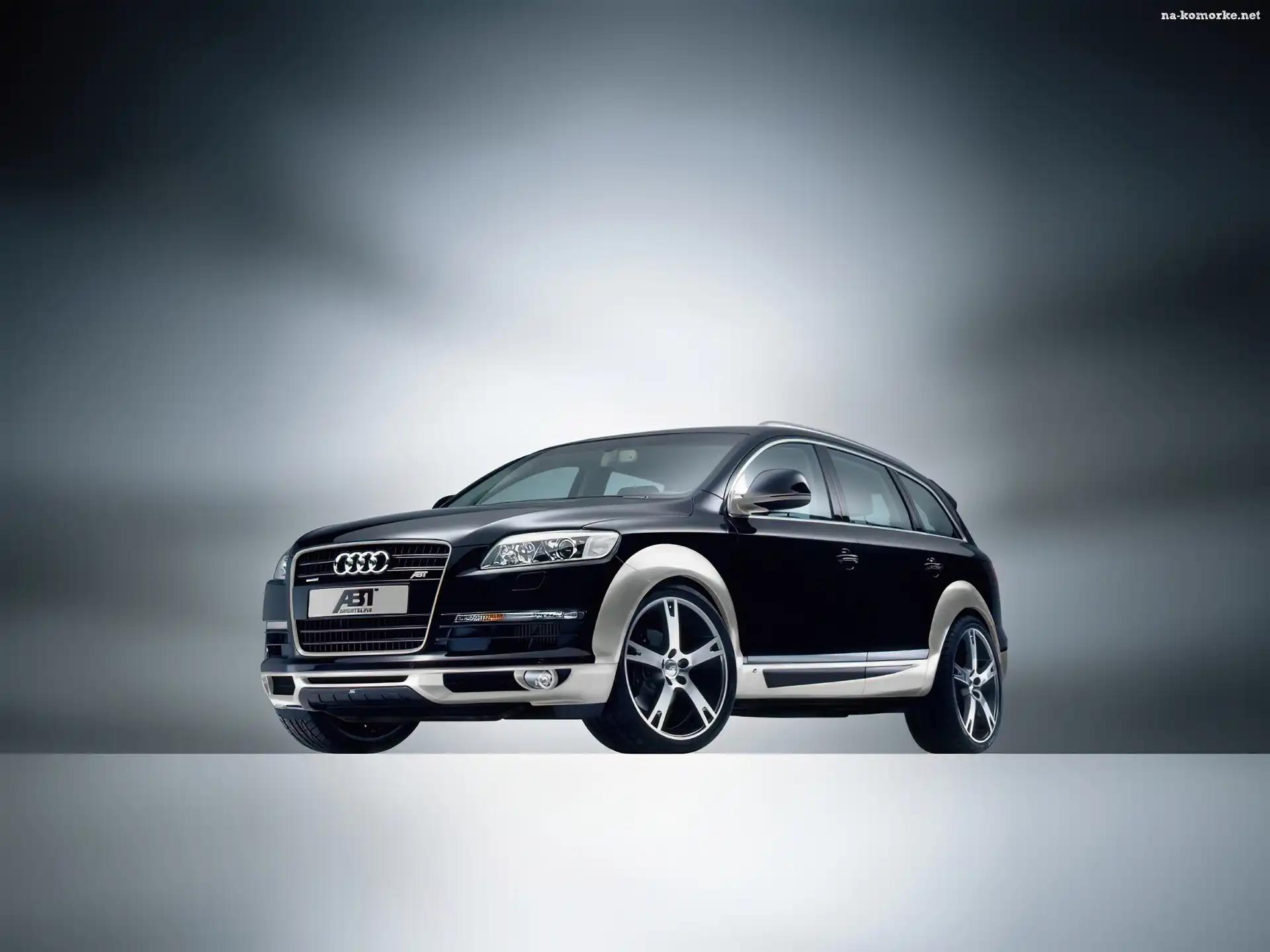 ABT, Czarne, Audi Q7, Srebrne, Wykończenie