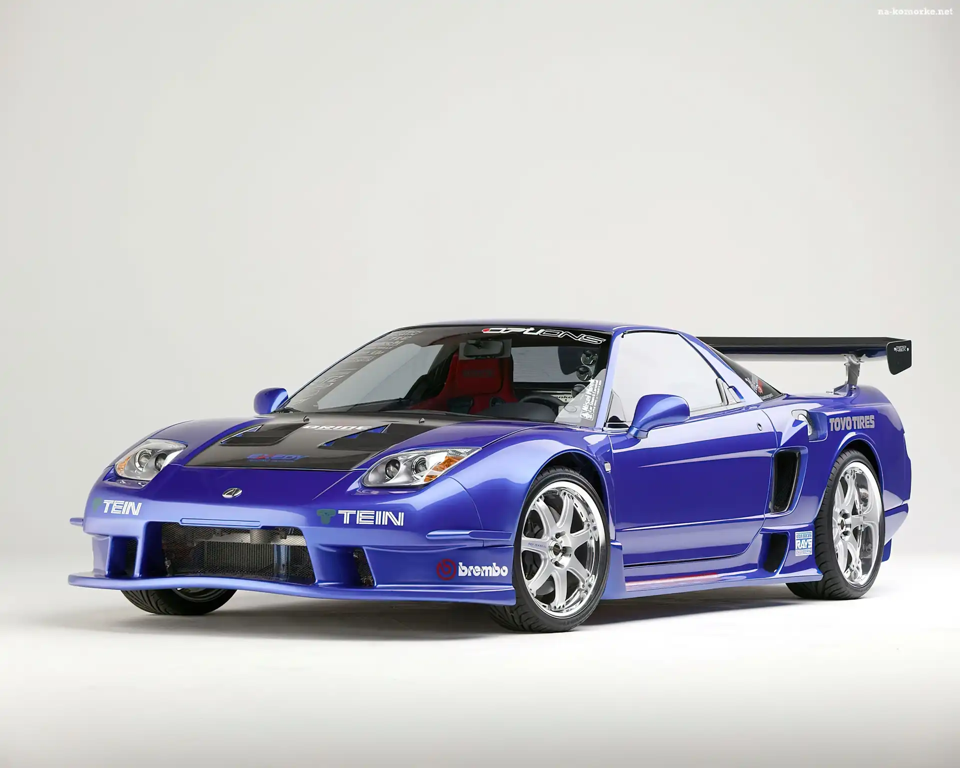Acura NSX, Naklejki, Sponsorów