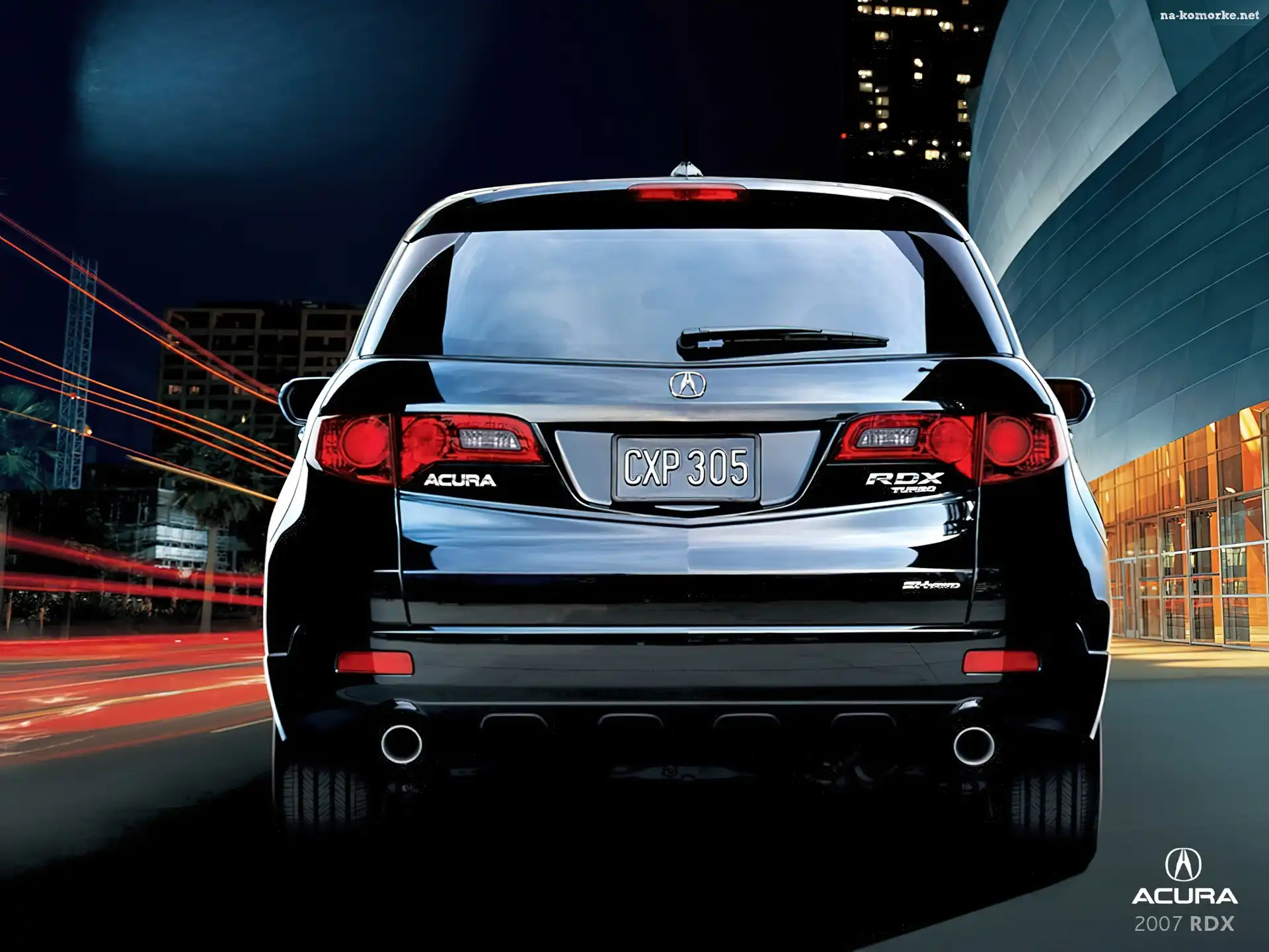 Acura RDX, Tył, Turbo