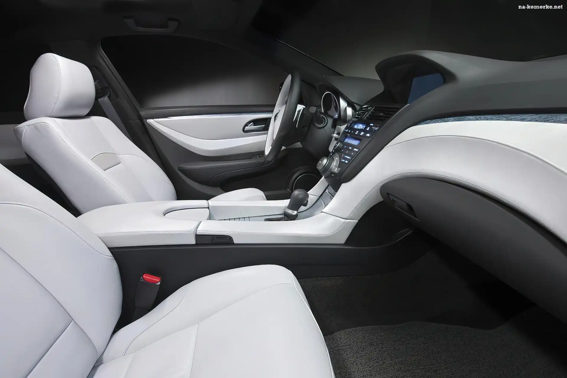 Acura ZDX, Skóry, Wnętrze, Jasne