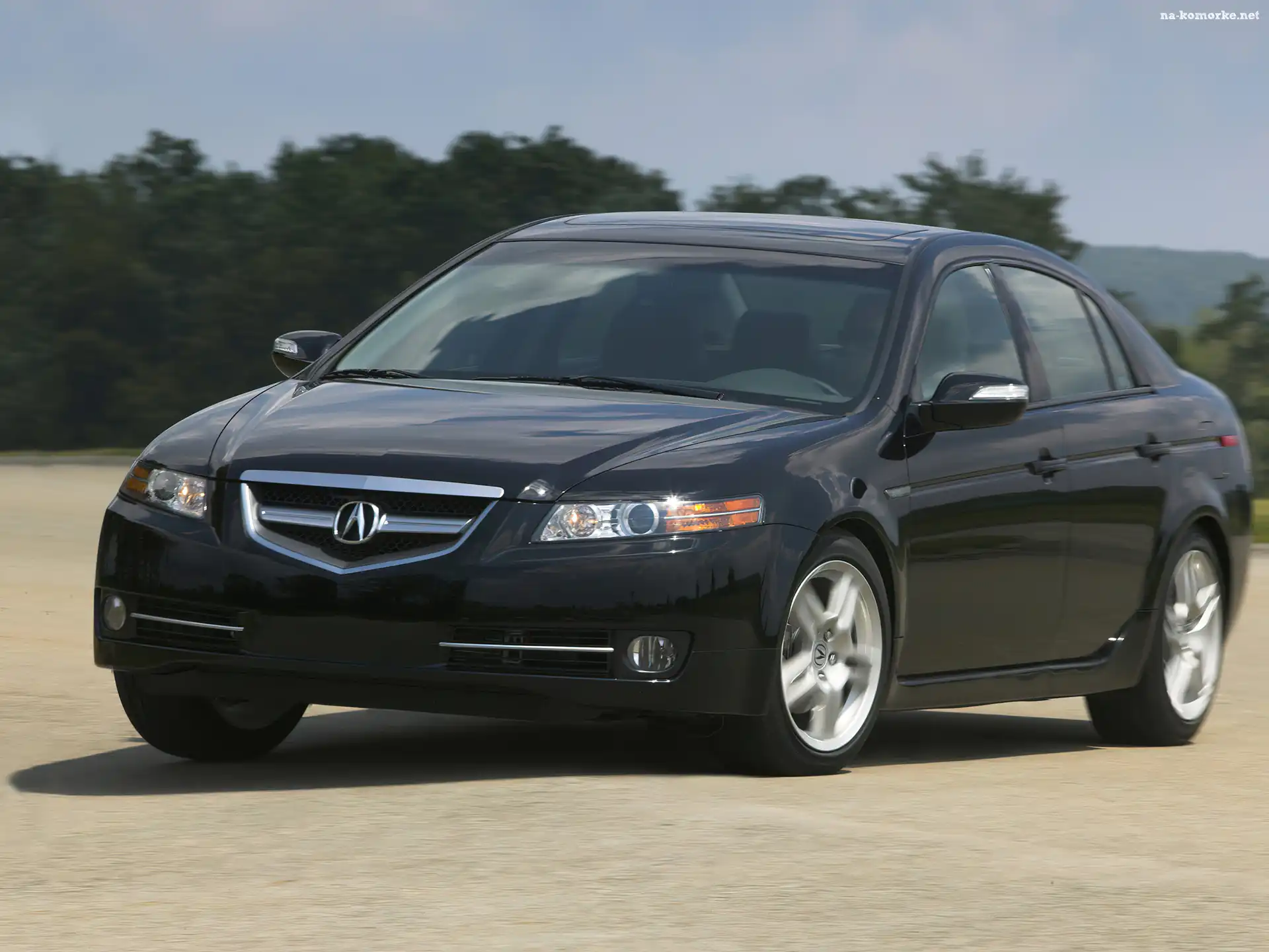 Acura TL, Zakręt, Test