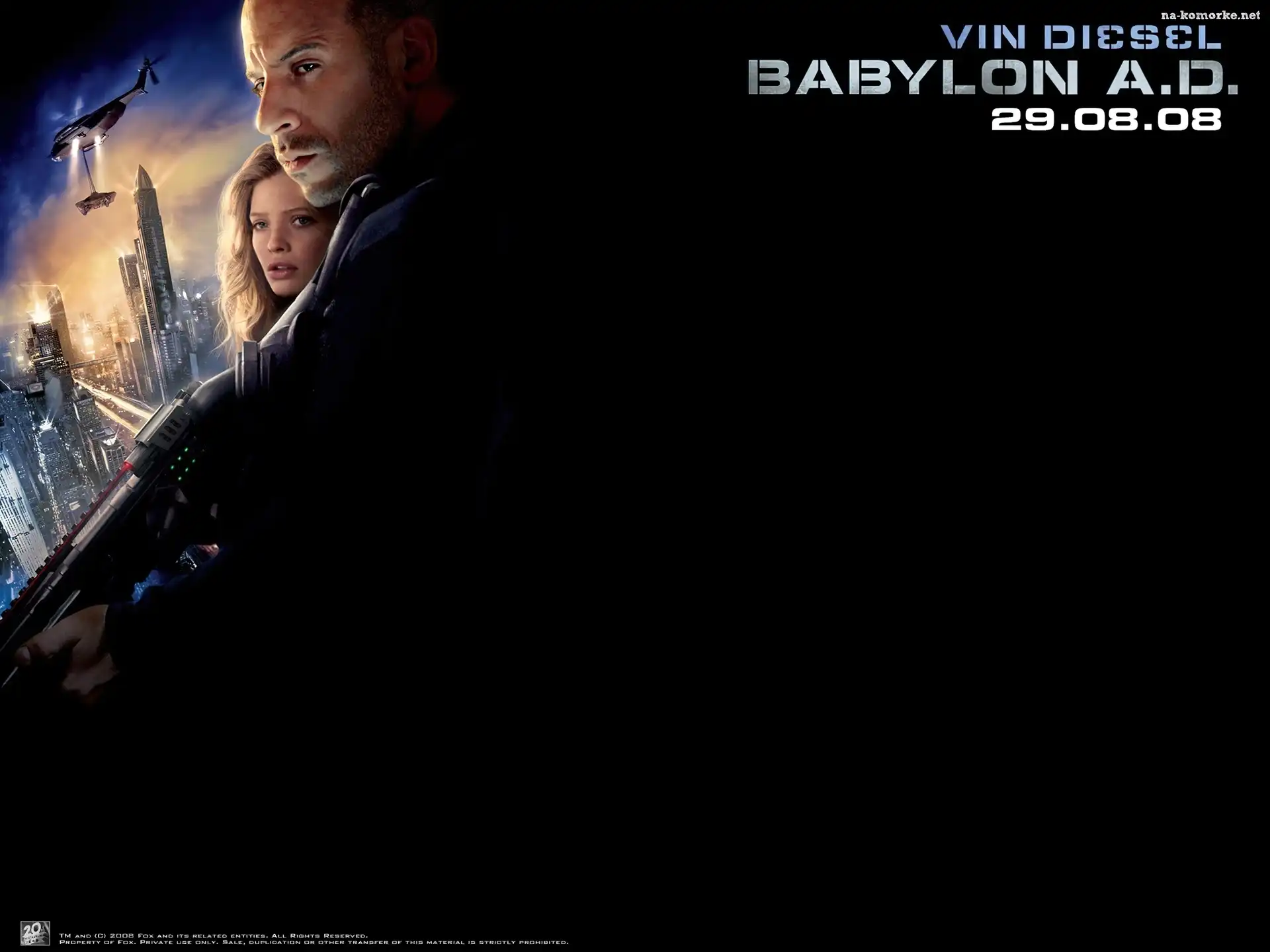 Babylon Ad, miasto, Vin Diesel, Melanie Thierry