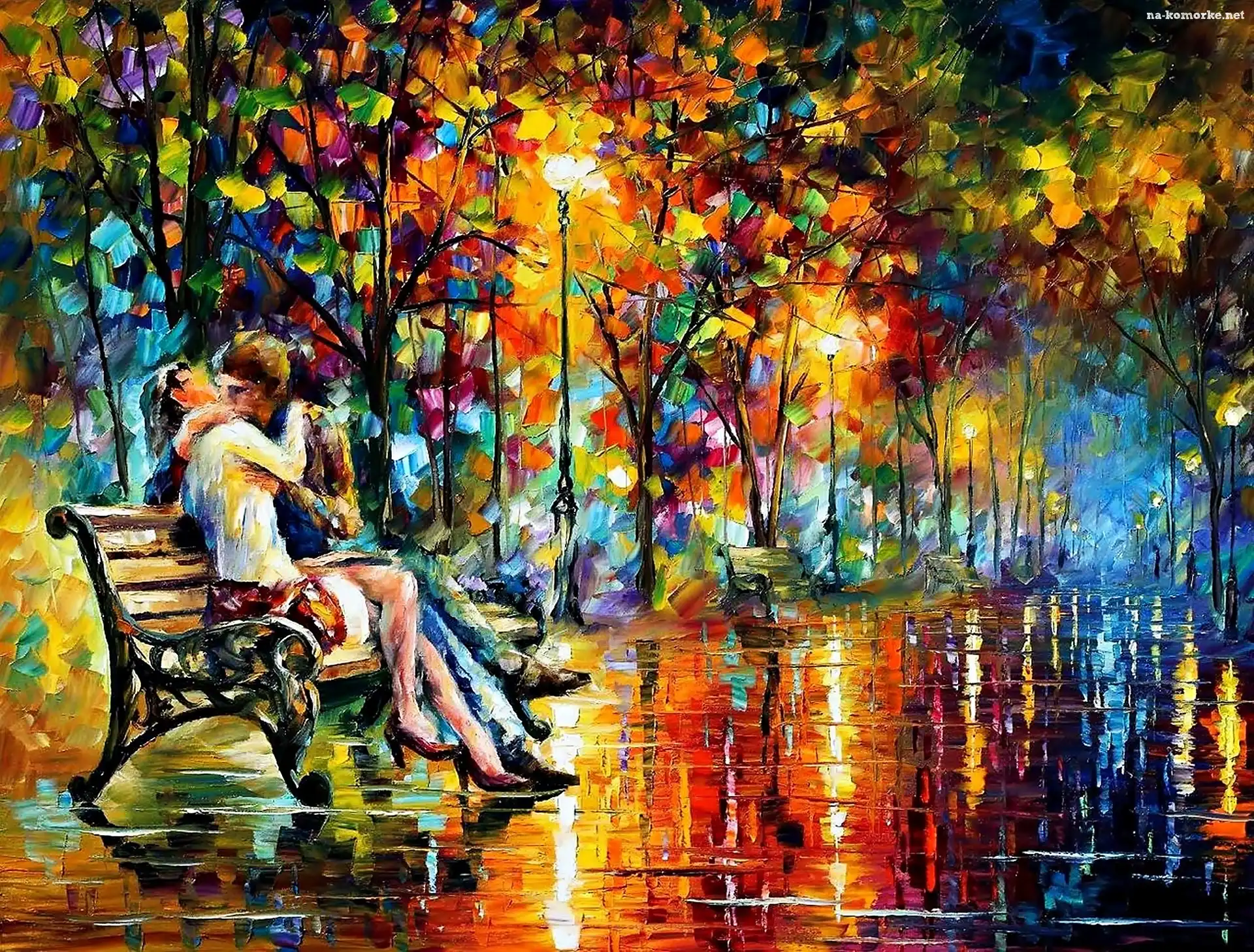 Leonid, Afremov, Zakochani