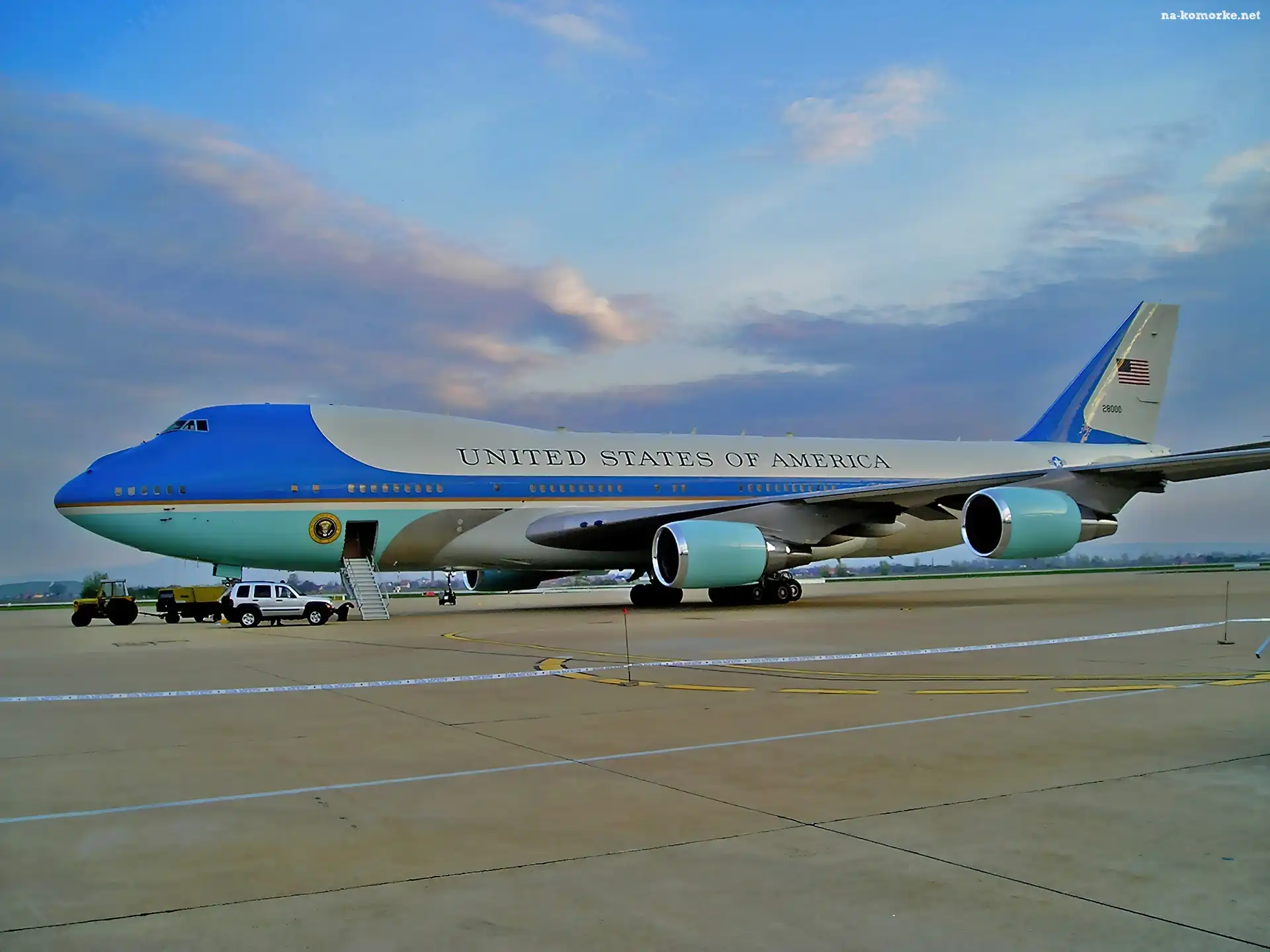 Air Force One, Zagrzeb, VC-25A