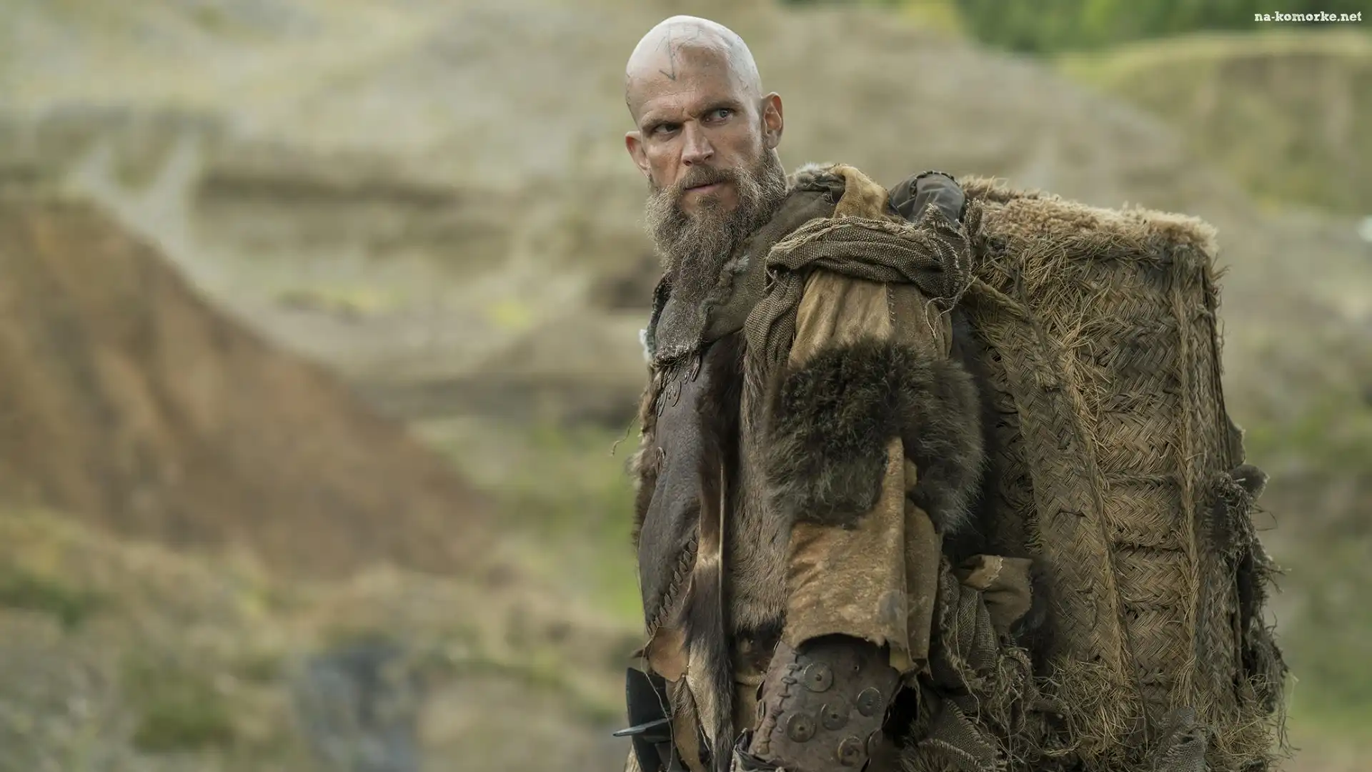 Serial, Aktor, Gustaf Skarsgard, Wikingowie, Vikings, Floki, Szkutnik