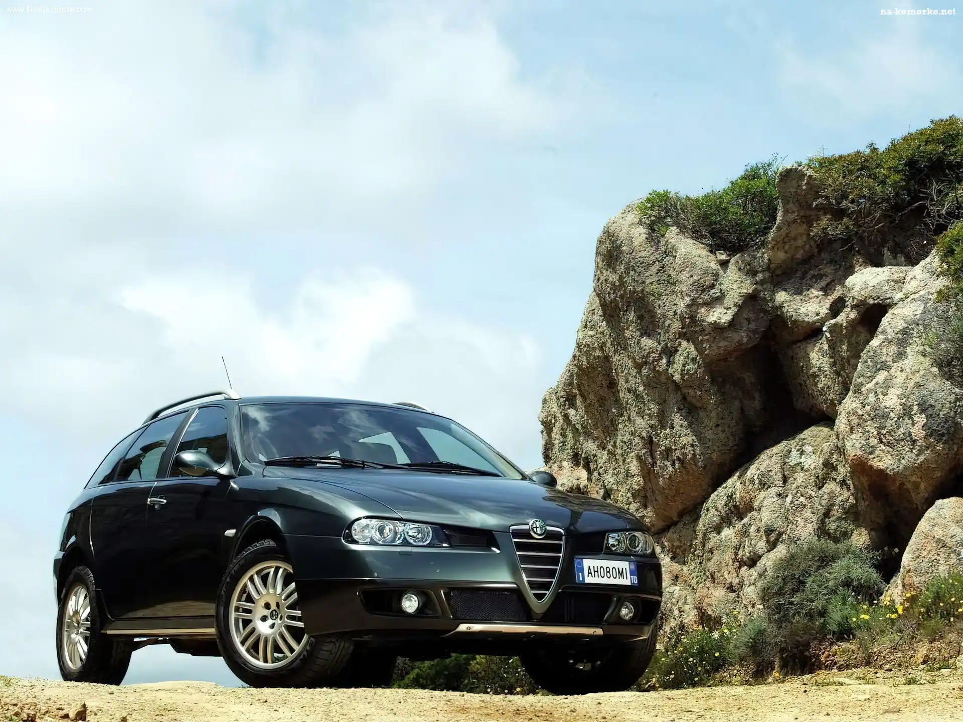 Alfa Romeo Crosswagon, Halogeny, Alufelgi