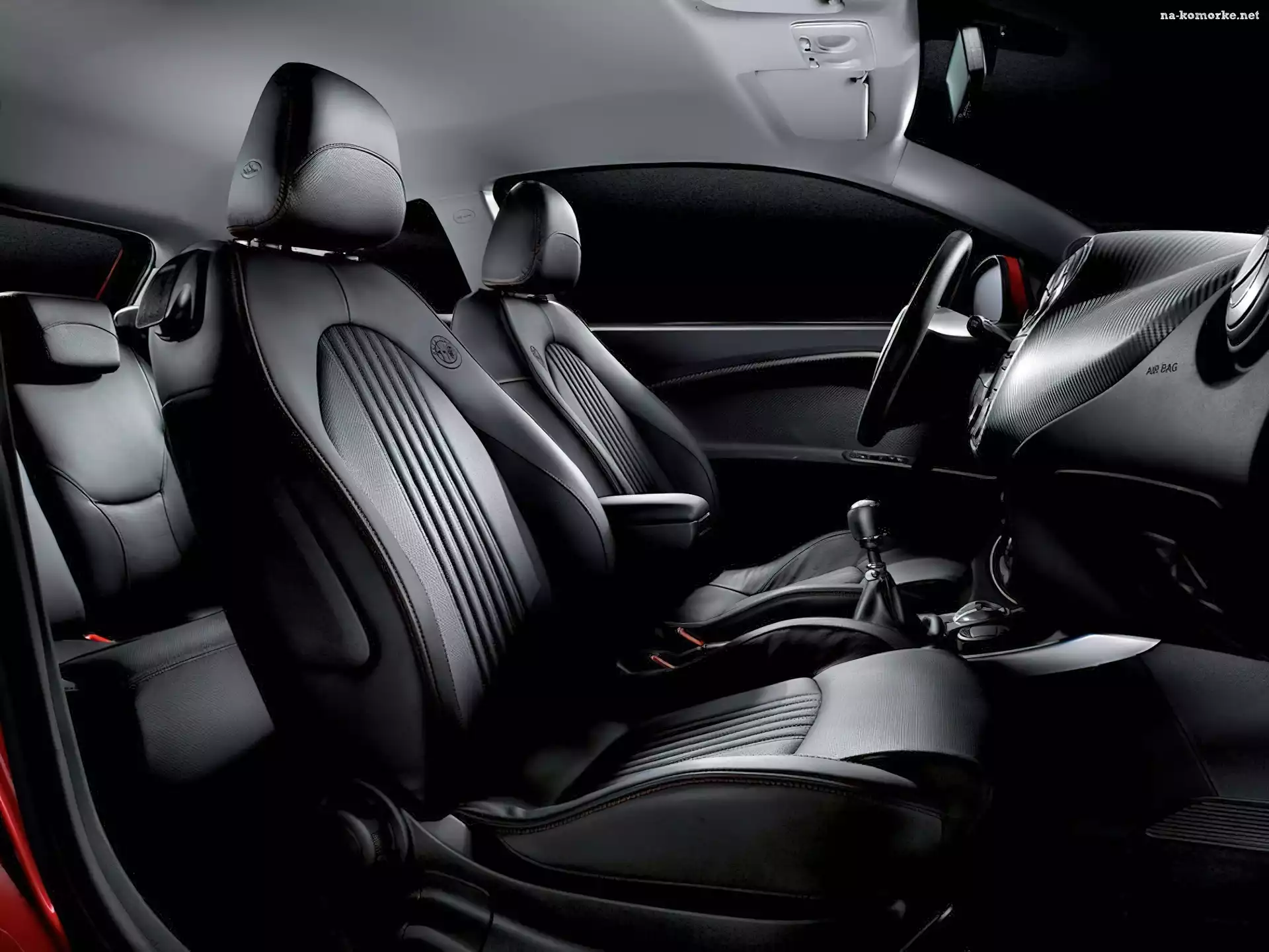 Alfa Romeo MiTo, Fotele, Kabina