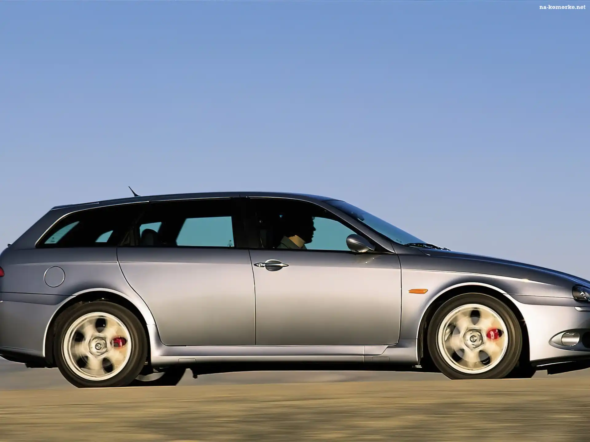 Alfa Romeo 156, Prawy bok, Kombi