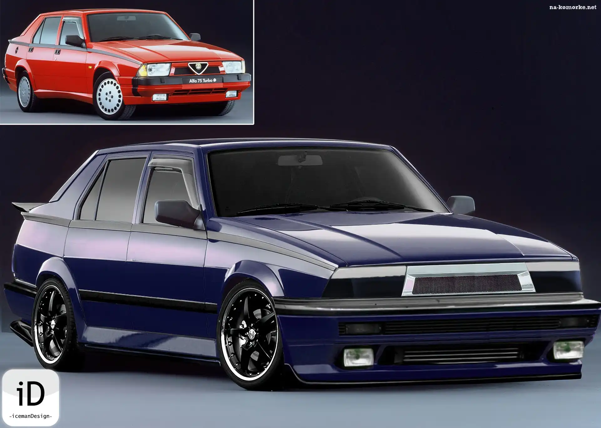 Alfa Romeo 75, Tuning, Graficzny