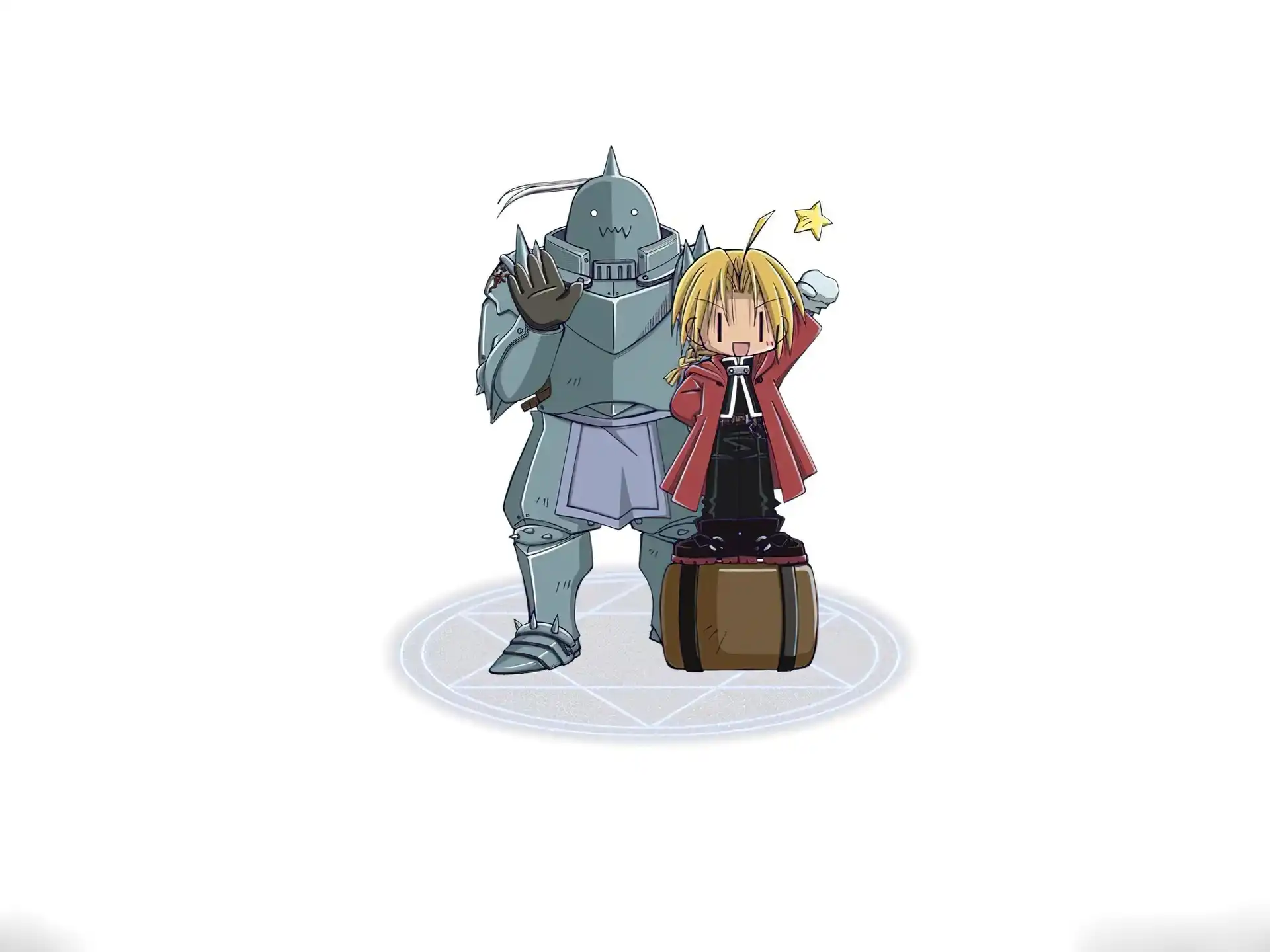 Edward, Karykatury, Alphonse