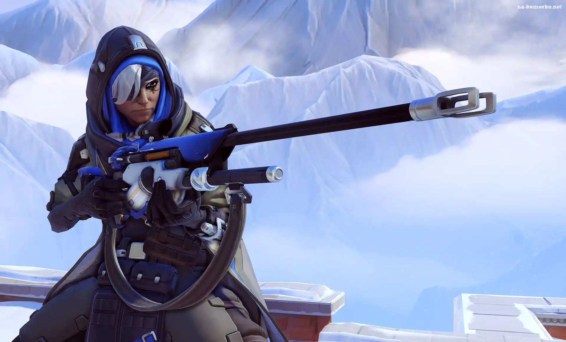 Ana, Gra, Overwatch, Waleczna, Kobieta