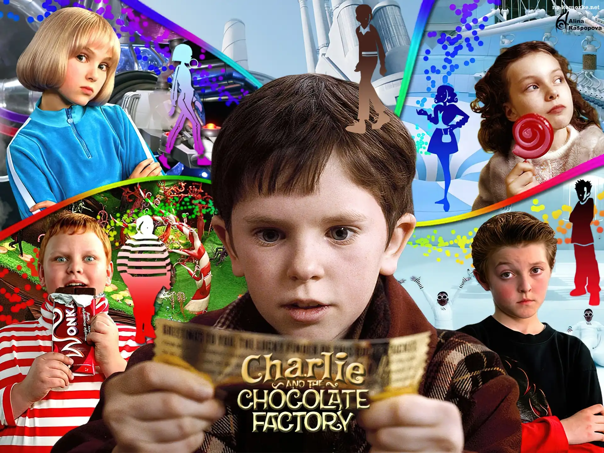 Charlie And The Chocolate Factory, dzieci, Freddie Highmore