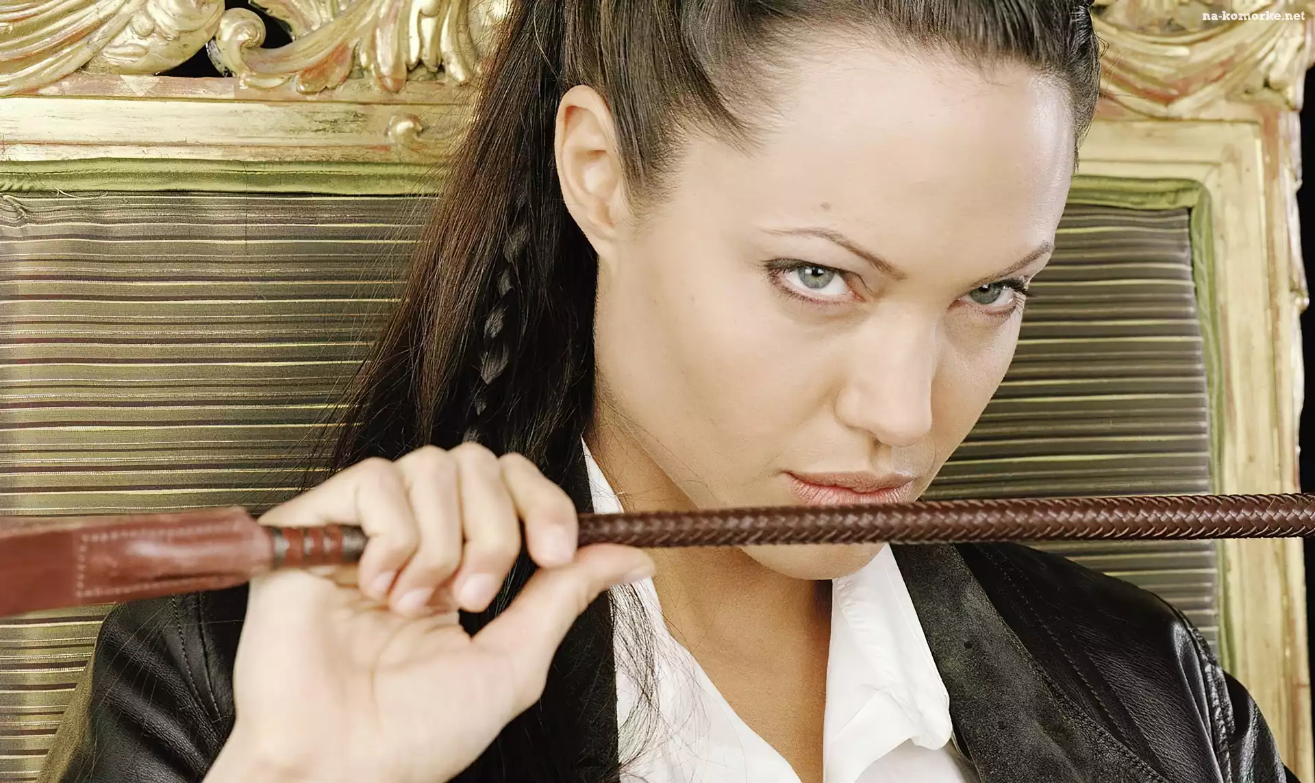 Angelina, Bat, Jolie, Spojrzenie