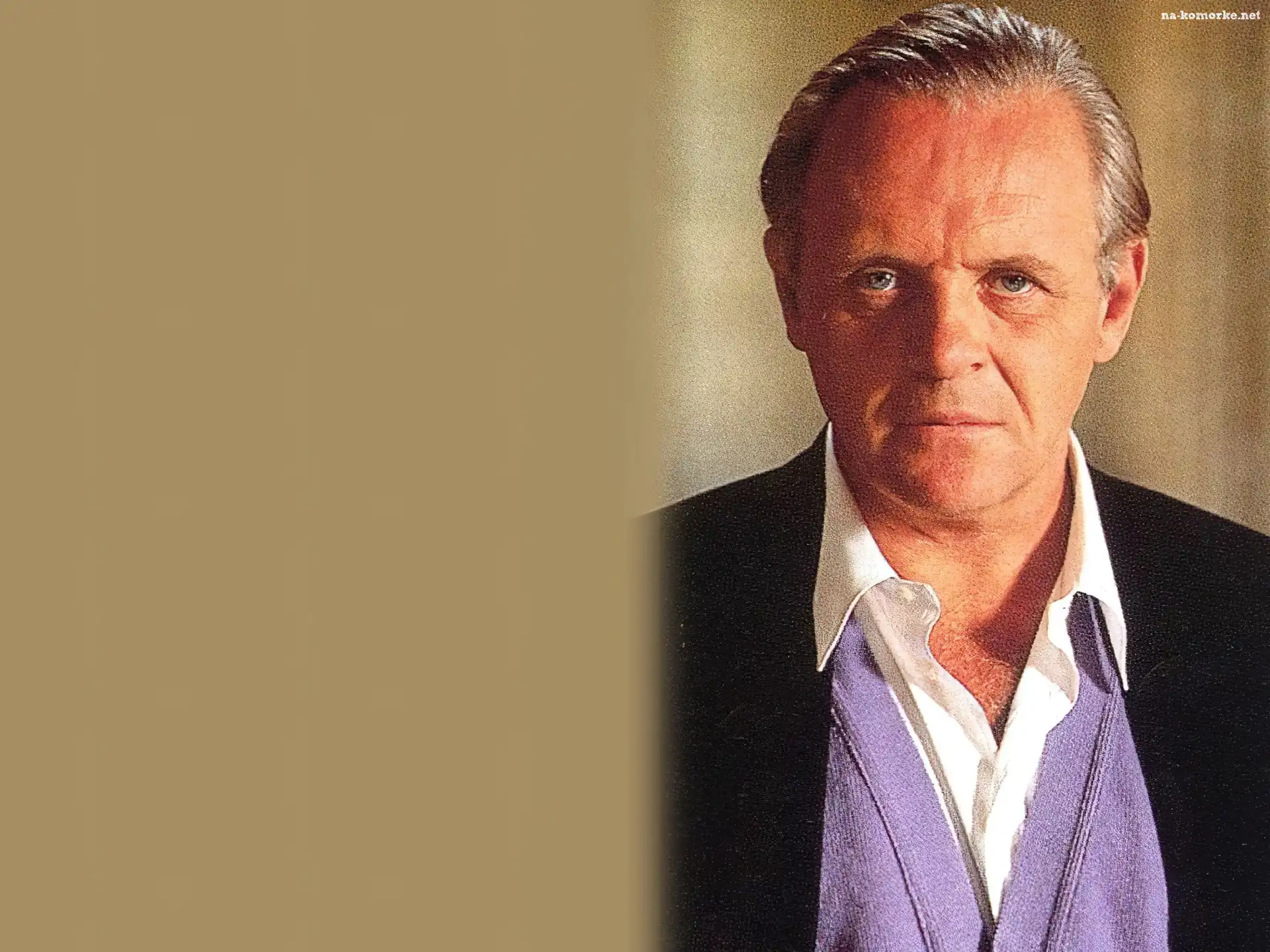 Anthony Hopkins, czarna, marynarka