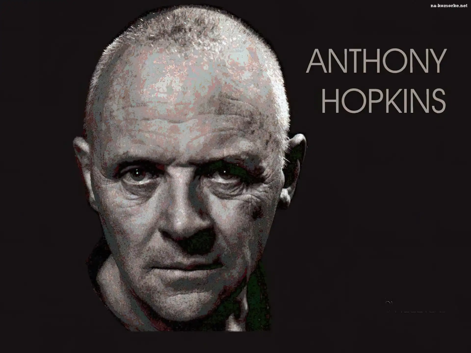 Anthony Hopkins, krótkie, włosy