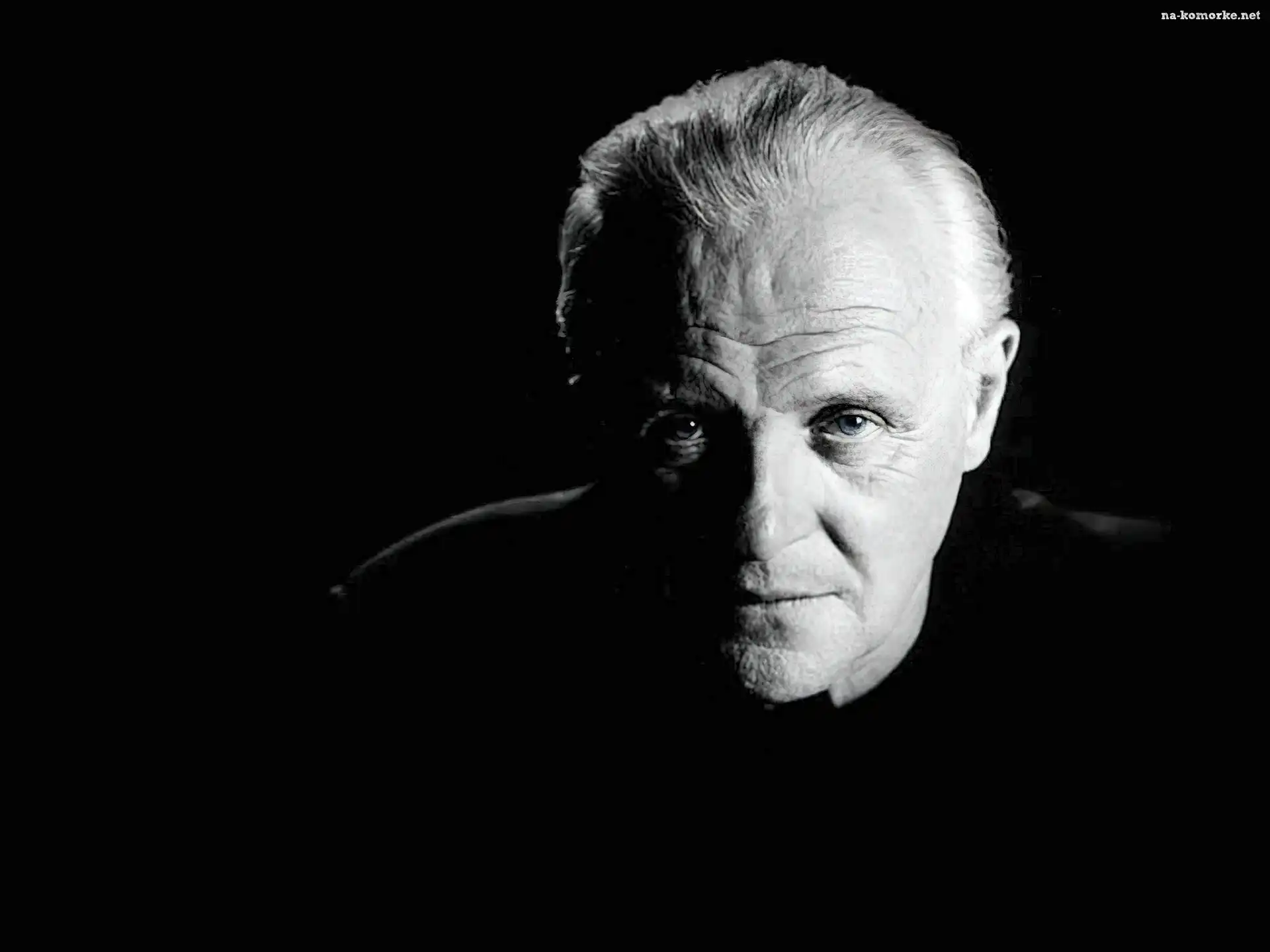 Anthony Hopkins, siwe, włosy