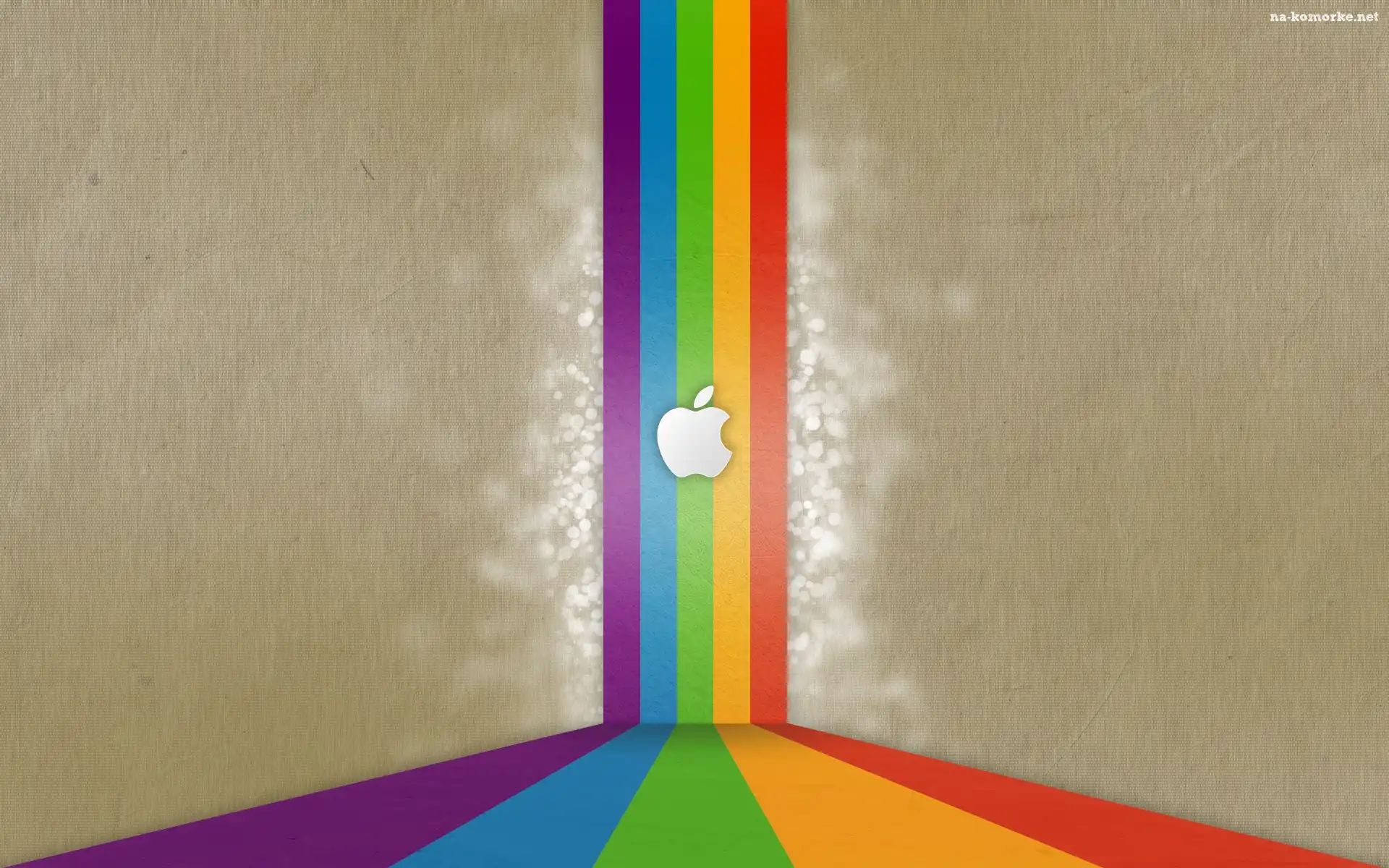 Apple, Paski, Logo, Kolorowe