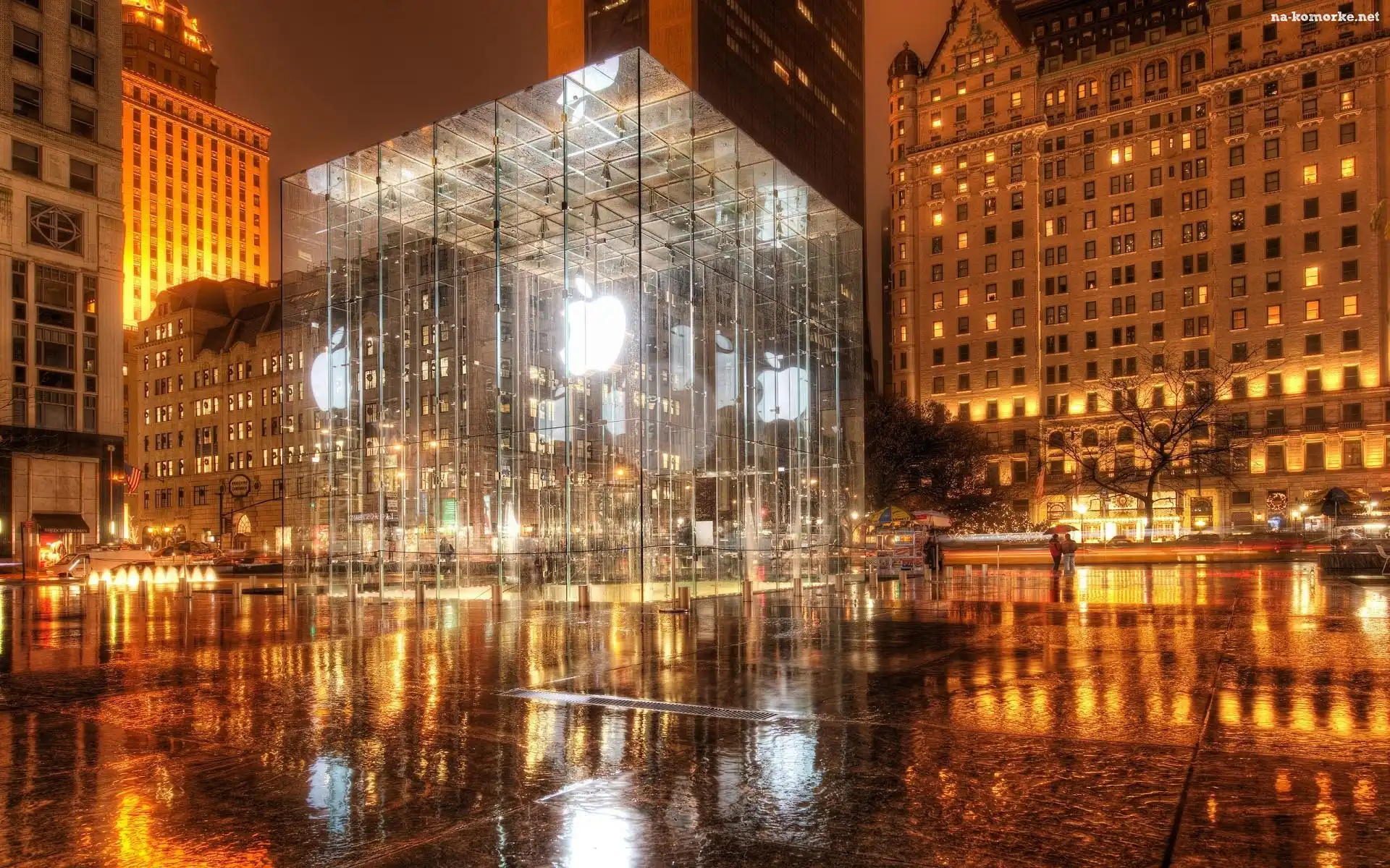 Apple Store, Drapacze Chmur, Nowy Jork