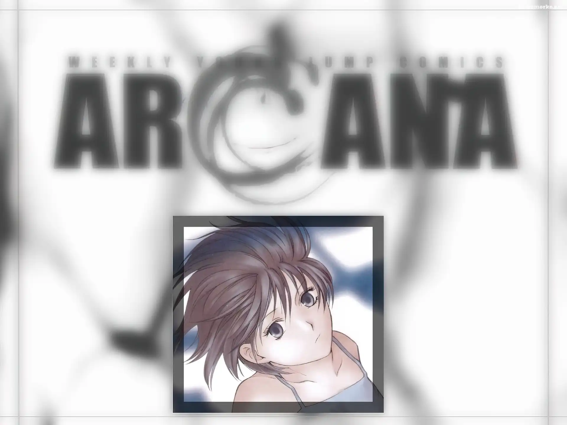 Arcana, kobieta, napisy, zdjęcie