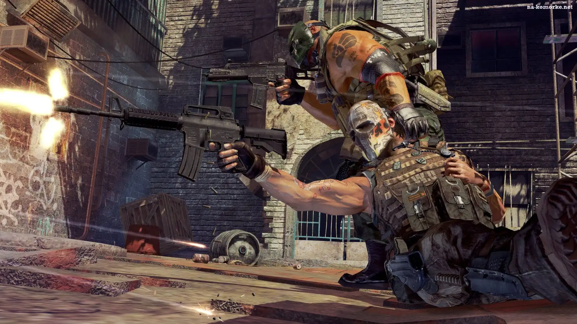 Army Of Two, Ranny, Ostrzał