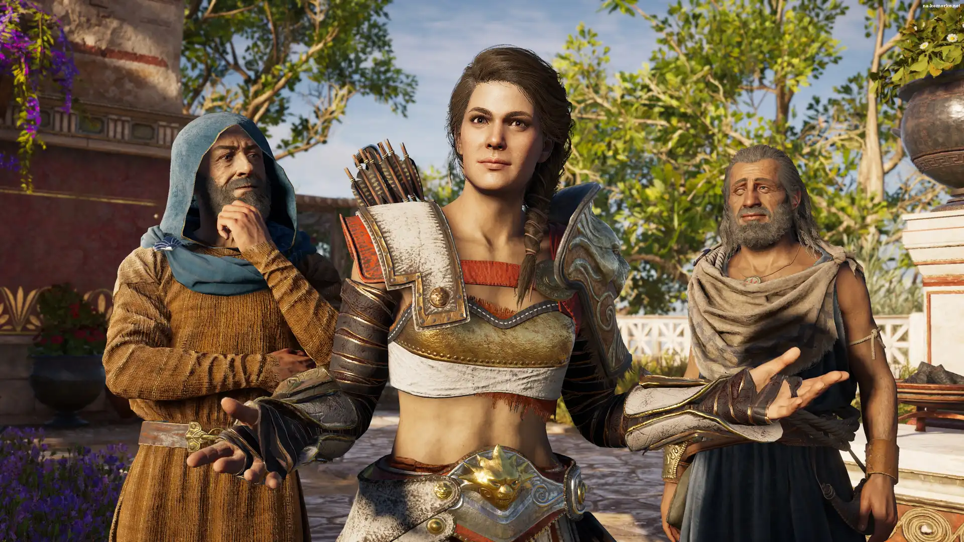 Postacie, Assassins Creed Odyssey, Gra