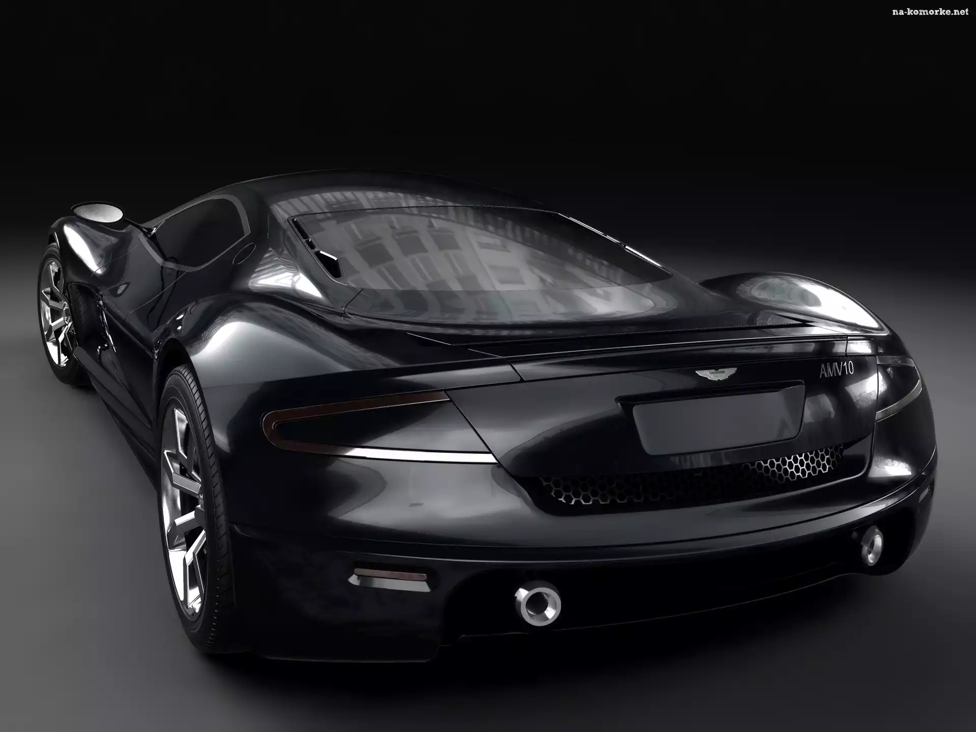 Aston Martin, AMV 10, Czarny