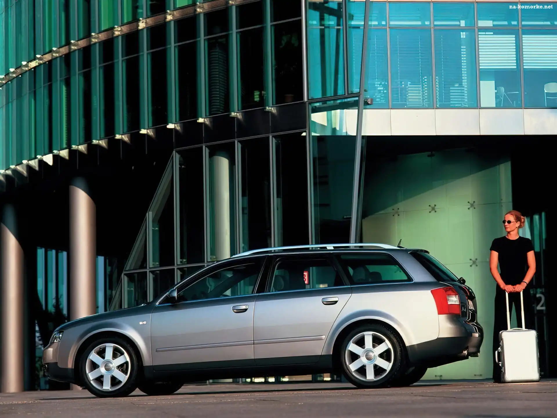 Audi A4, Lewy Profil, Kombi