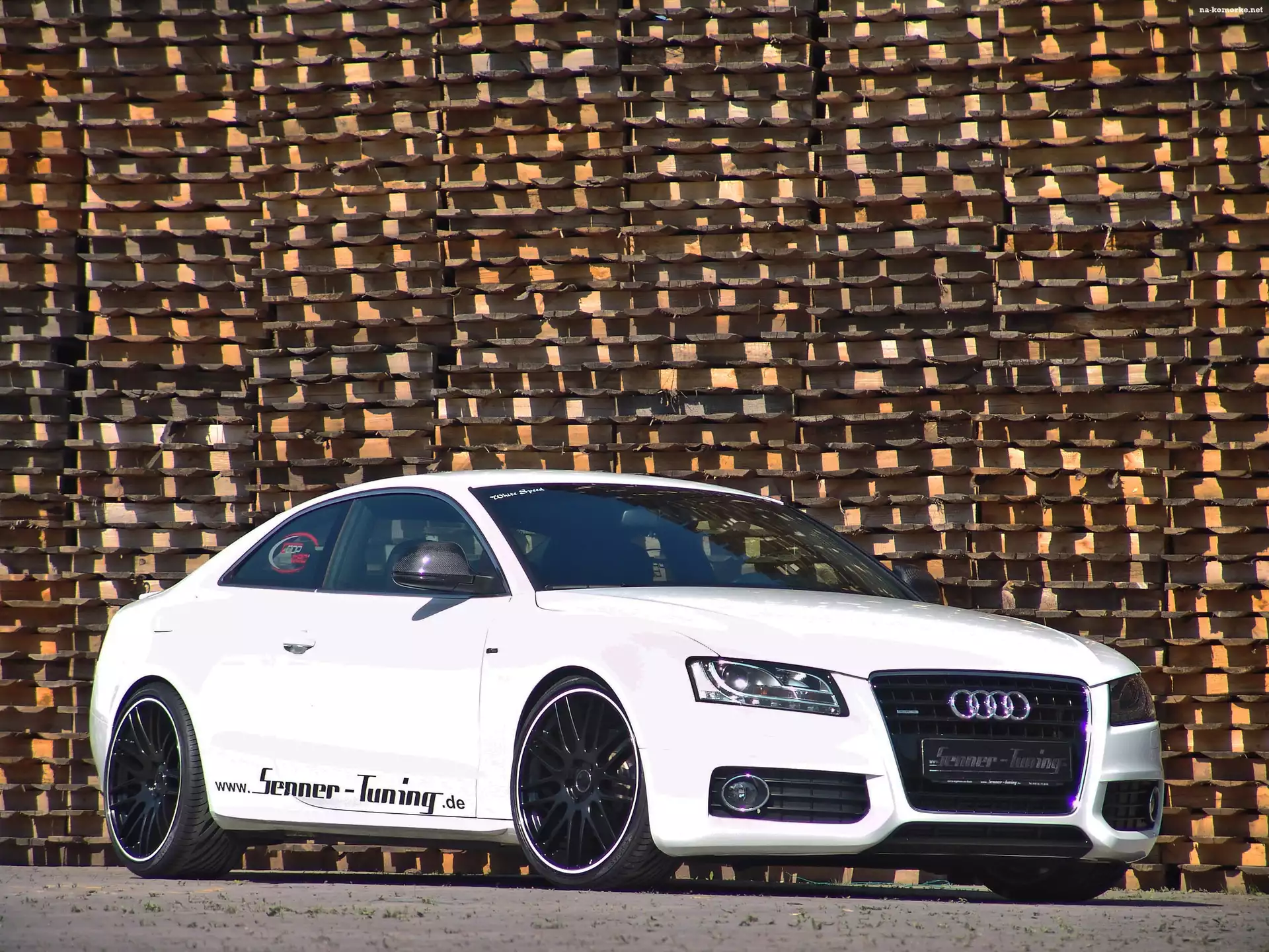 Audi A4 B8, Felgi, Tuning, Czarne