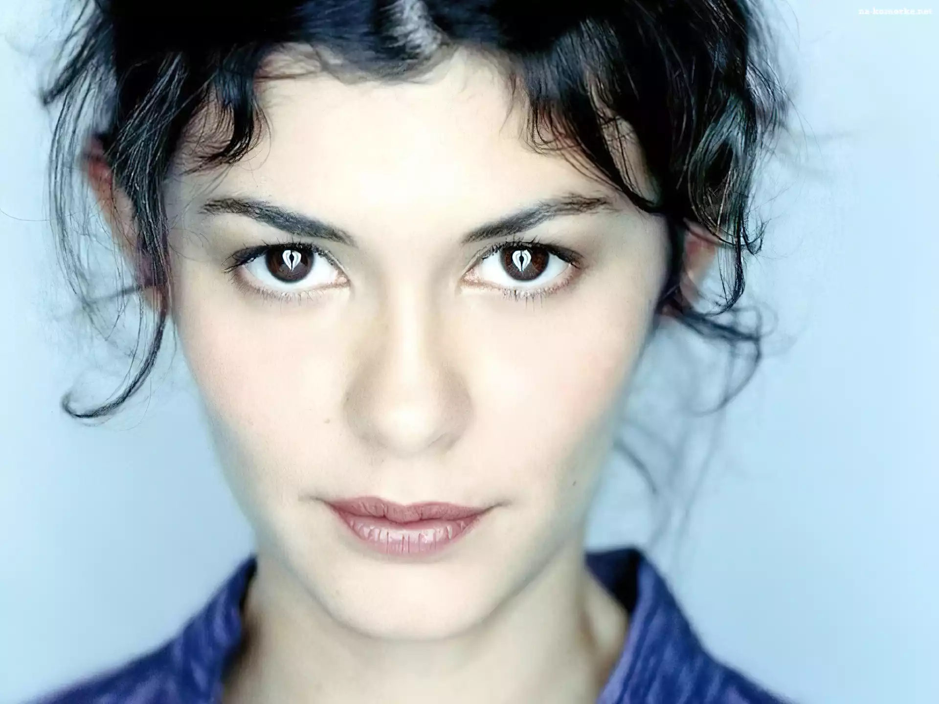 Audrey Tautou, brÄ…zowe oczy