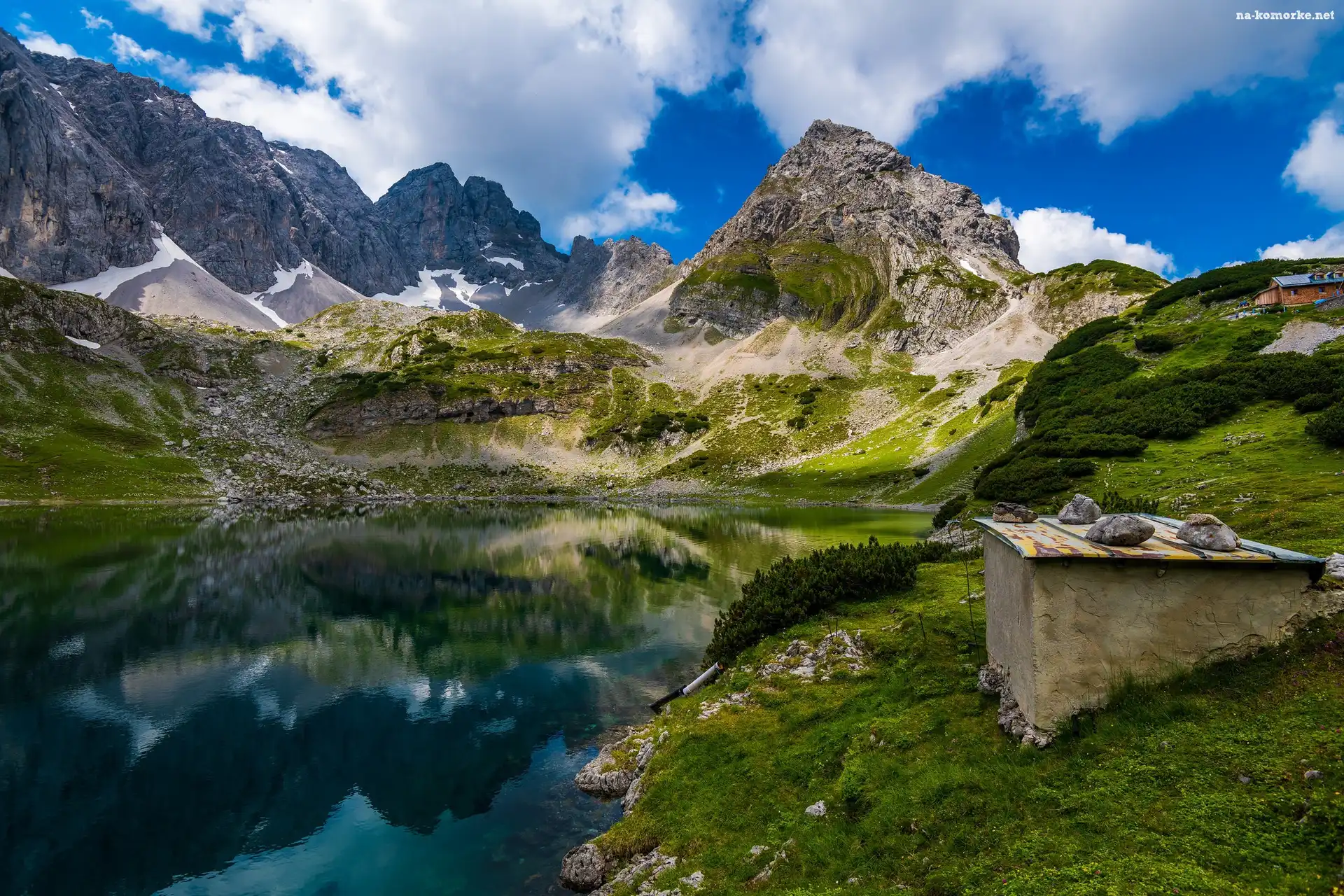 Austria, Gmina See, Góry, Jezioro Drachensee
