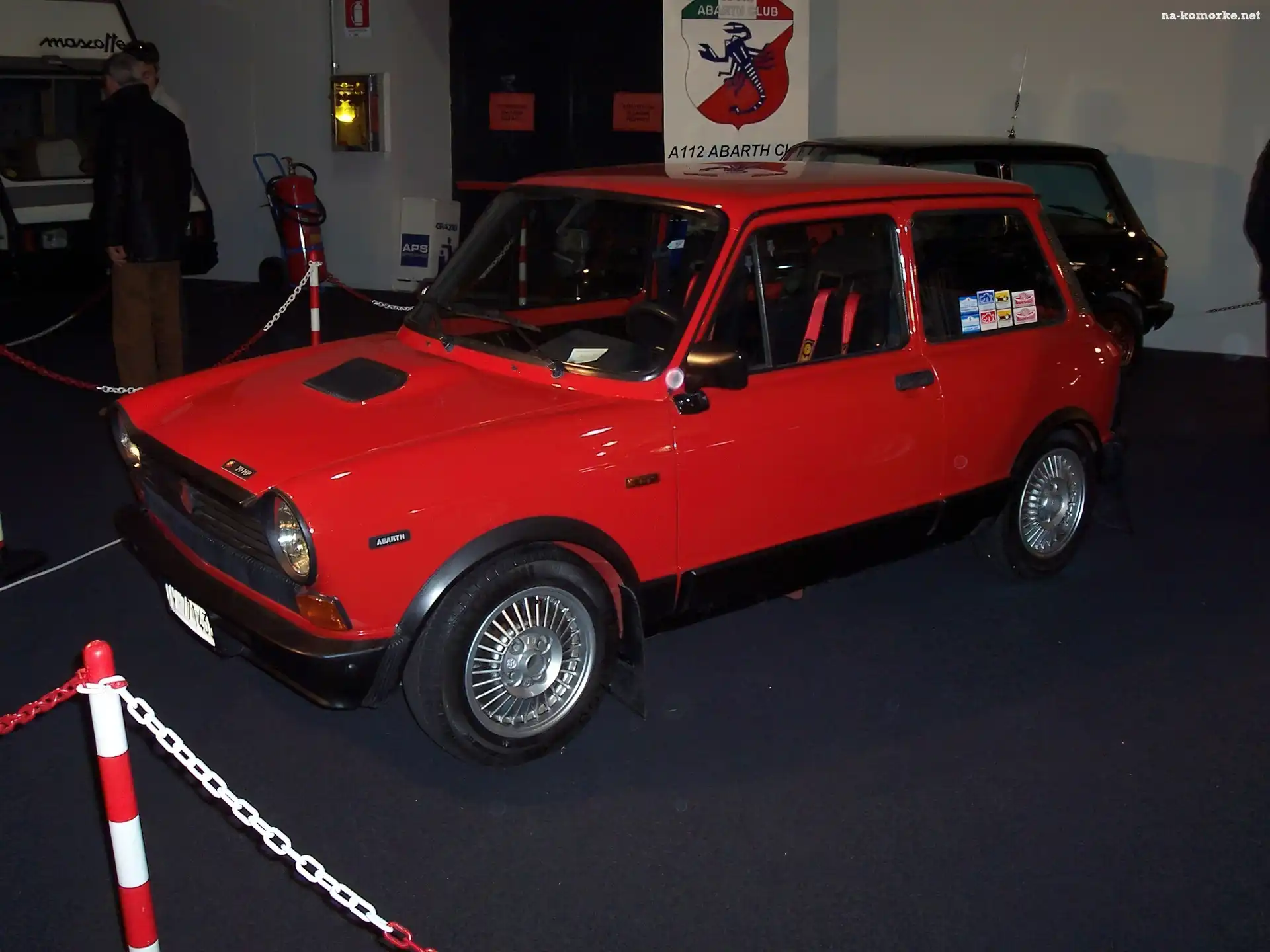 Czerwony, Autobianchi, Salon