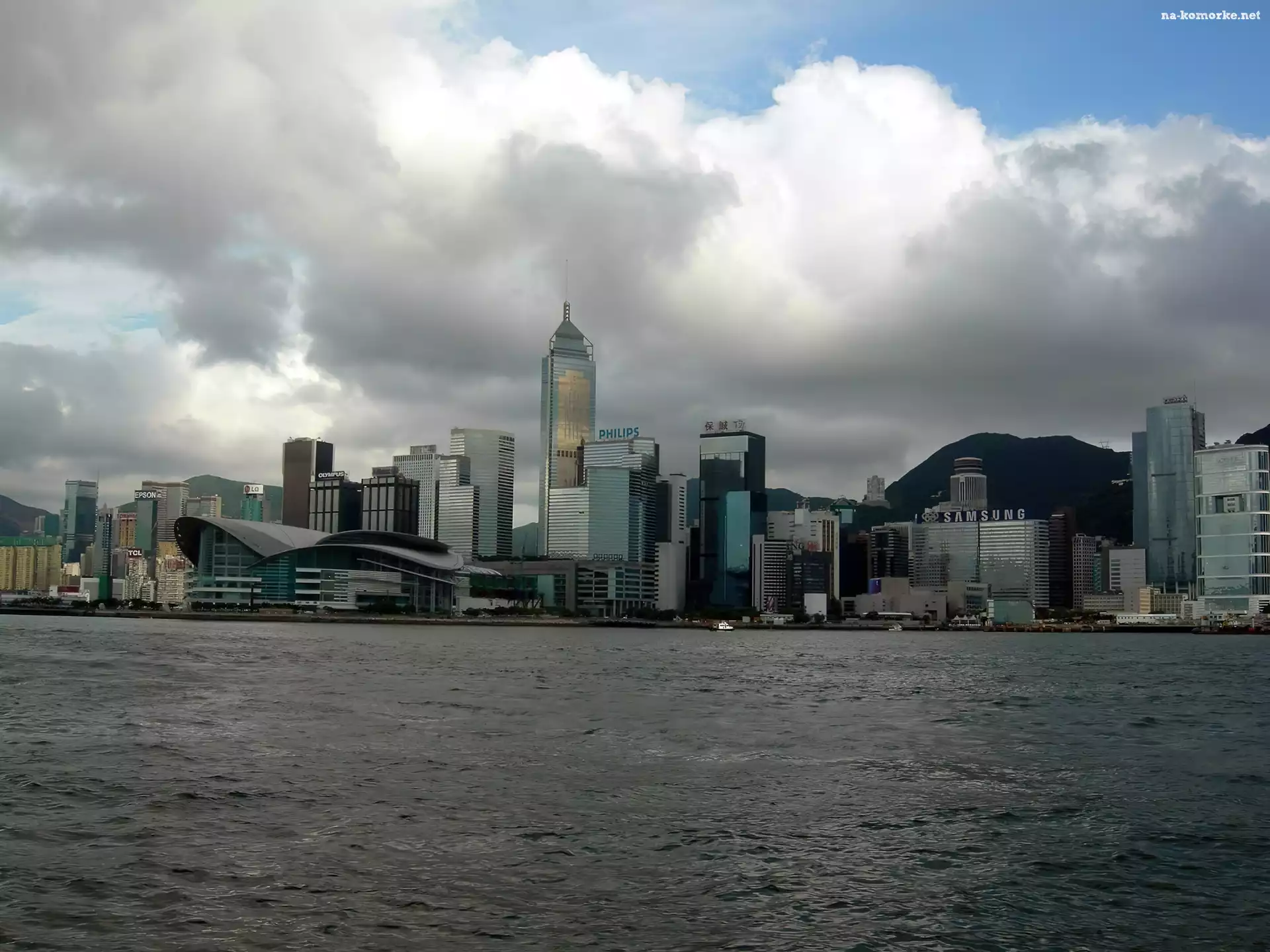 Azja, Chmur, Hong Kong, Drapacze