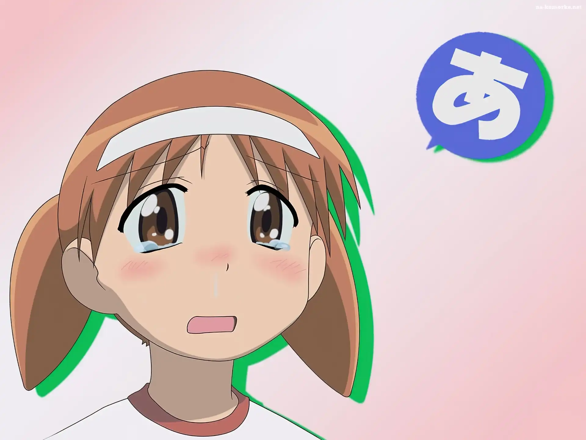 Azumanga Daioh, płacz, kobieta, oczy