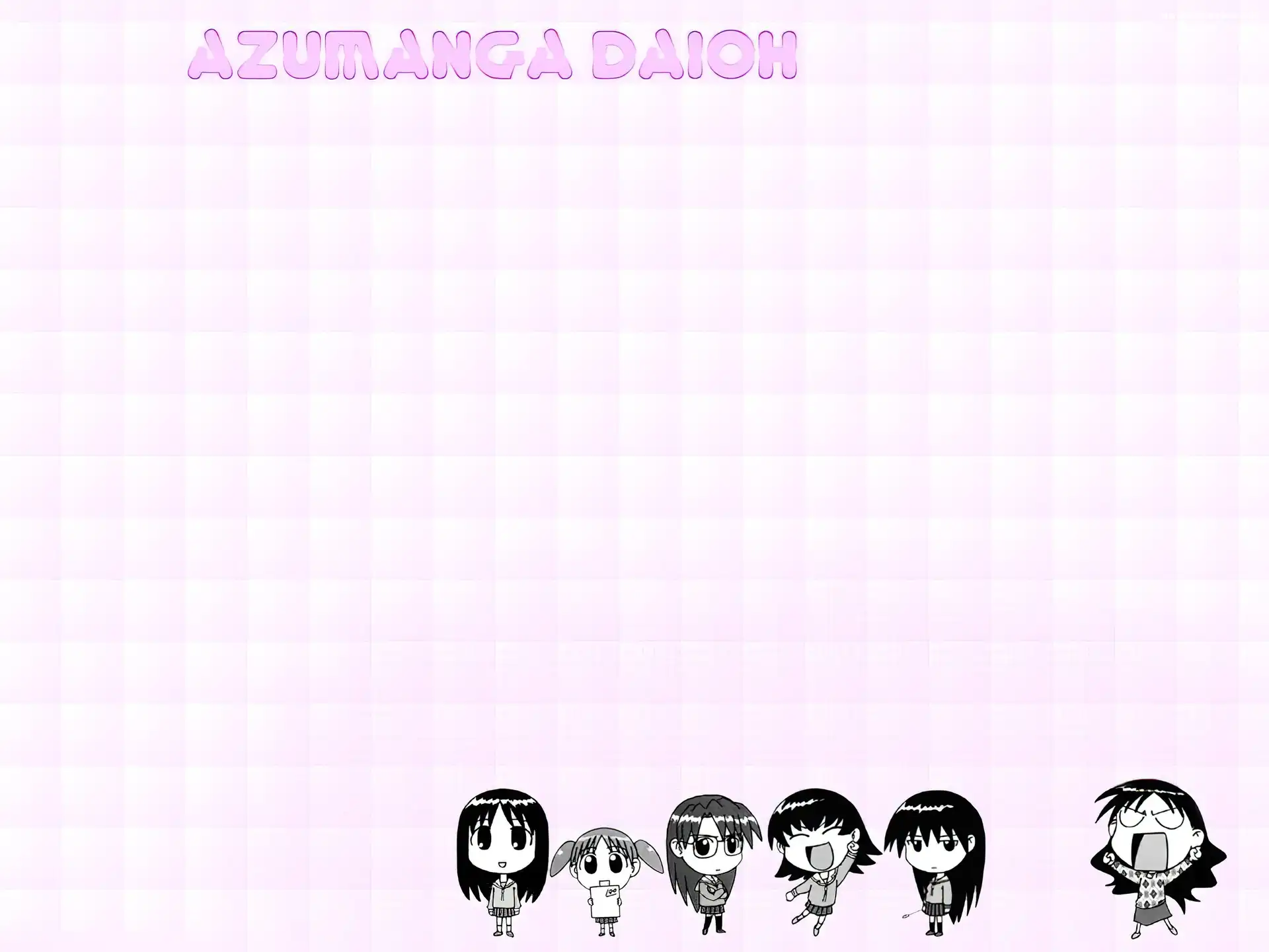 Azumanga Daioh, ludzie, napisy