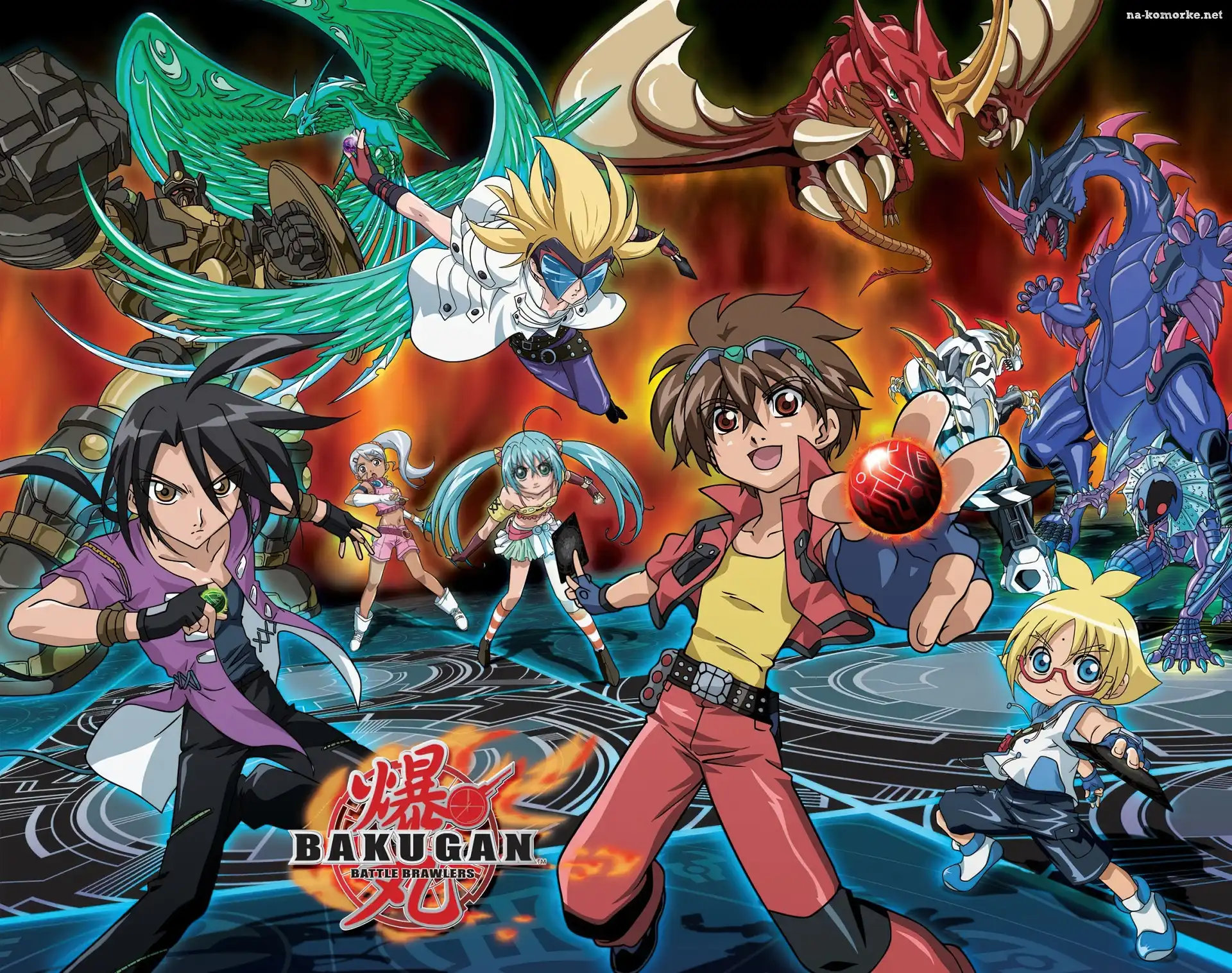 Bakugan, Postacie