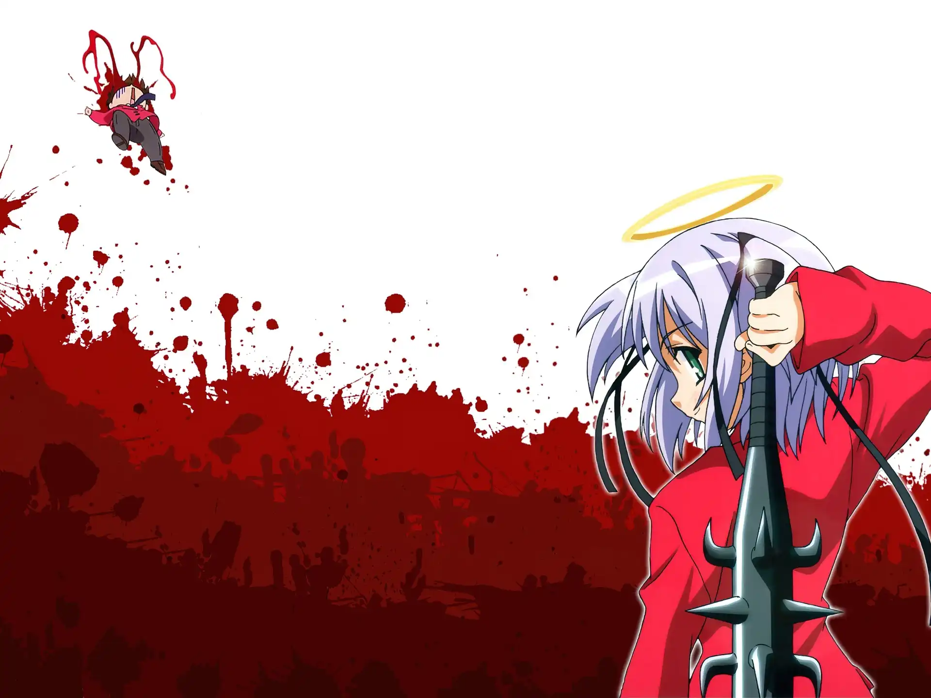 Bakuretsu Tenshi, Maczuga, Krew