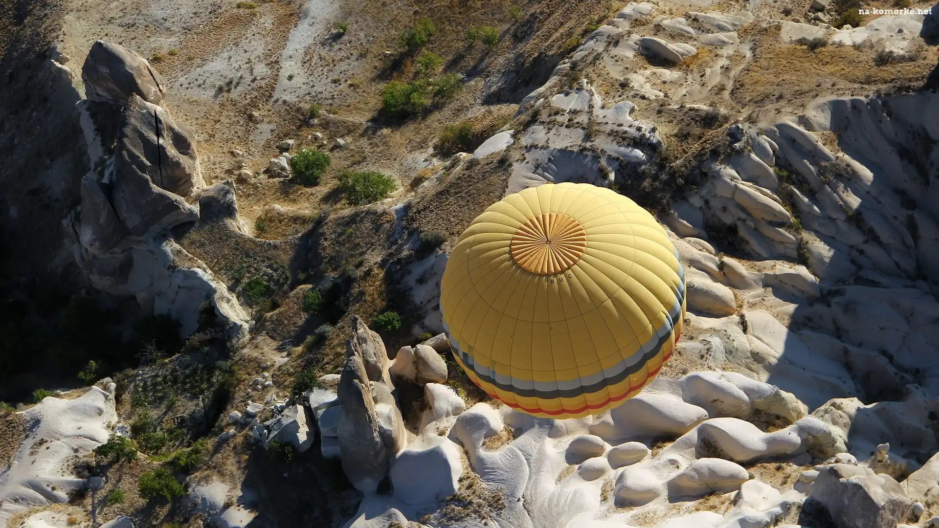 Balon, Turcja, Skały tufowe, Kapadocja