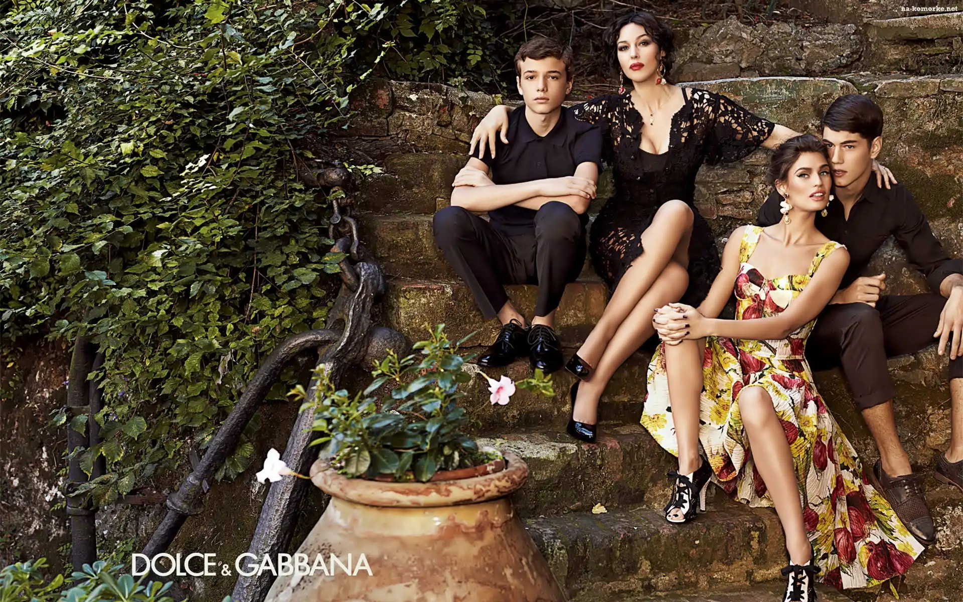 Dolce & Gabbana, Monica, Bellucci, Moda, I Styl, Bianca, Balti