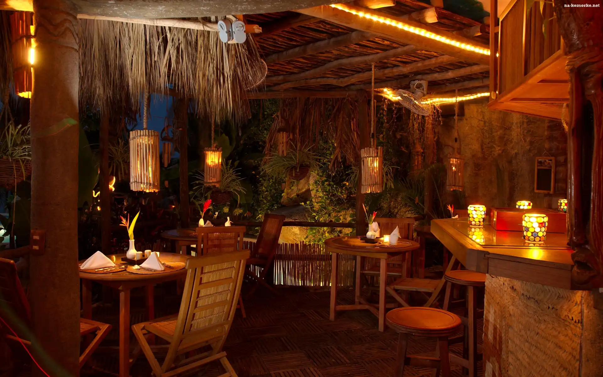 Bar, Restauracja, Stoliki, Krzesła