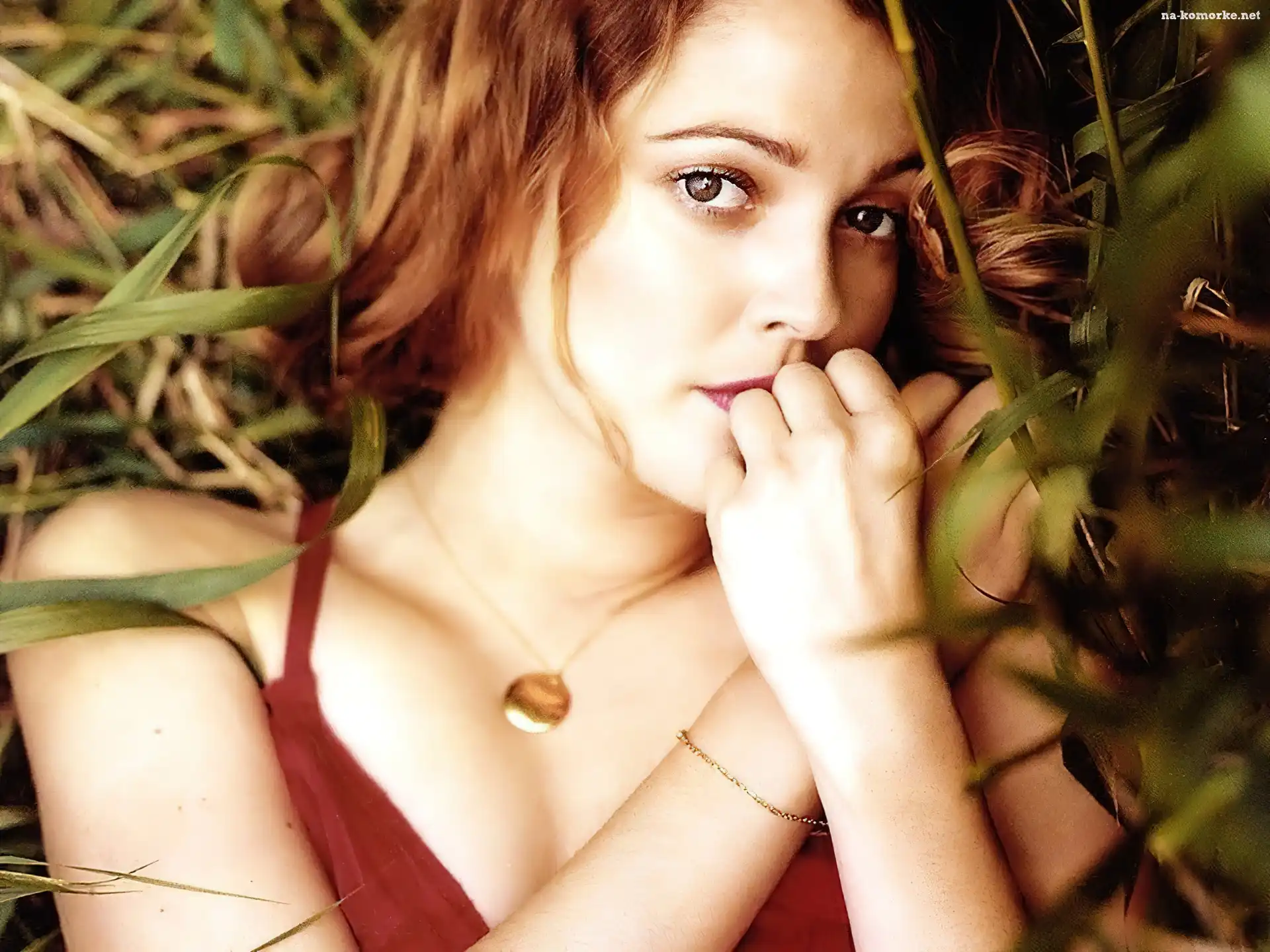 Drew Barrymore, naszyjnik