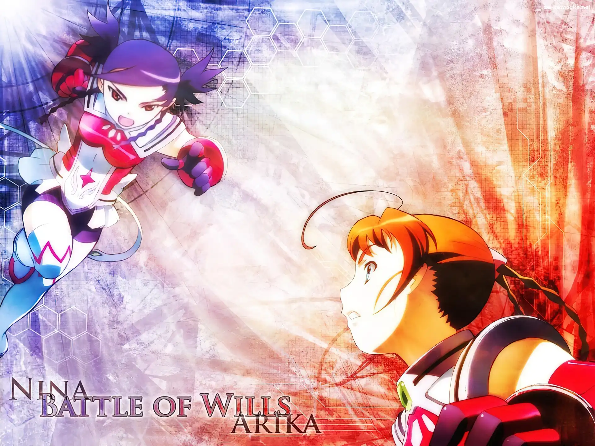 nina, battle, Mai Otome, kobiety, wills, arika