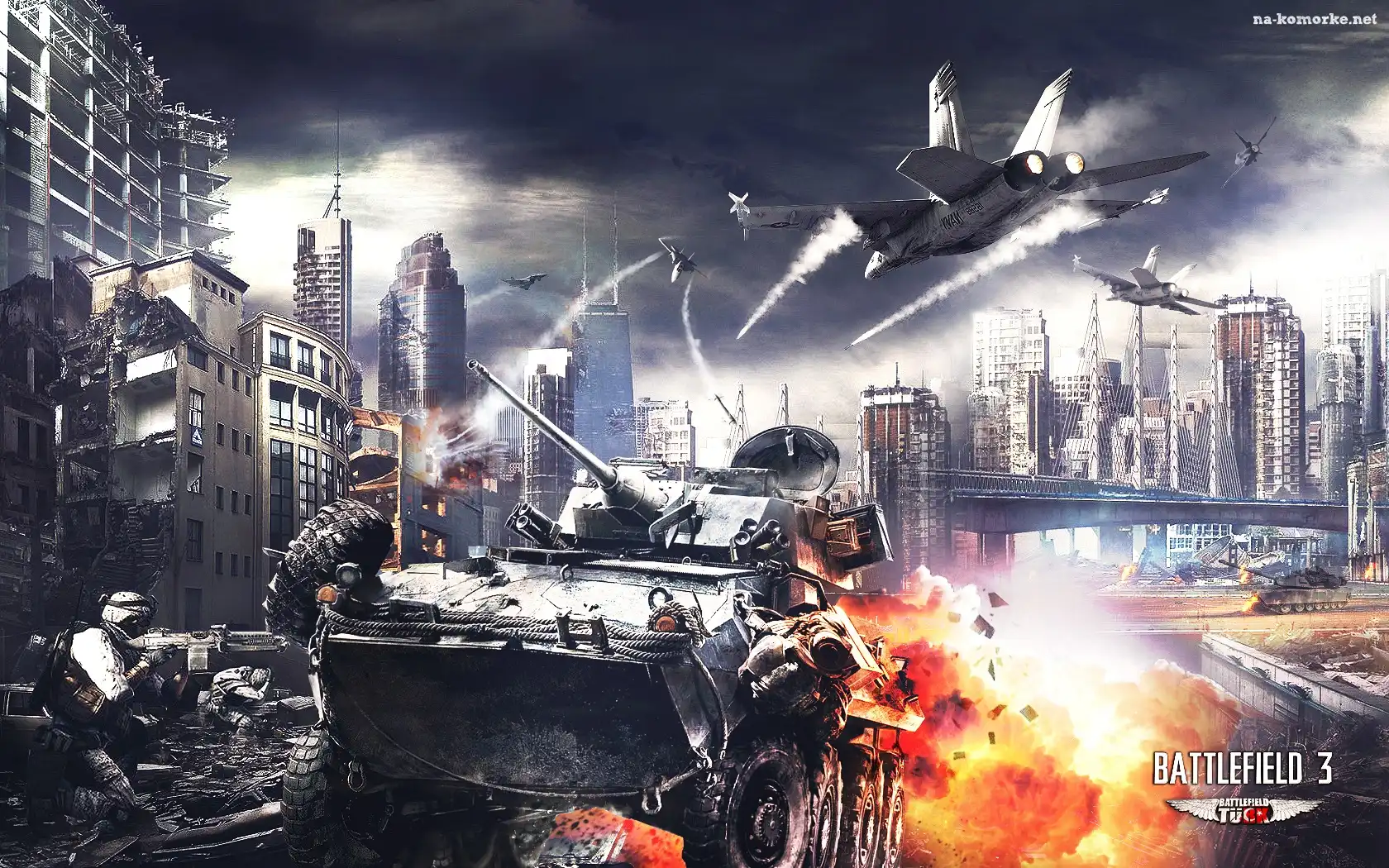 Battlefield 3, Czołg, Miasto