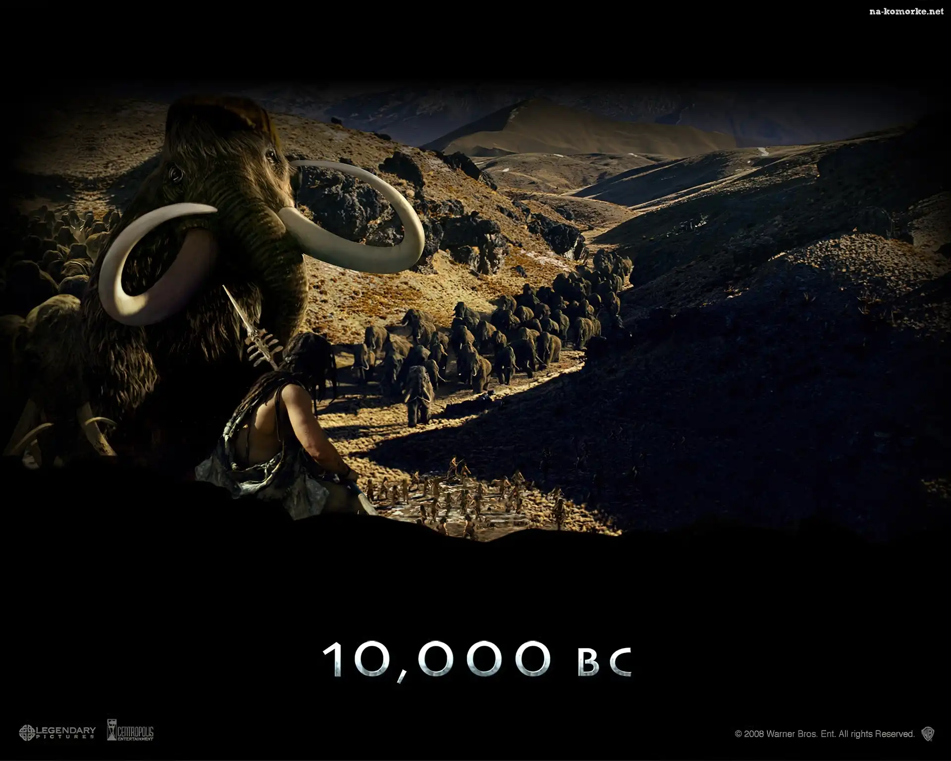 10000 Bc, mamuty